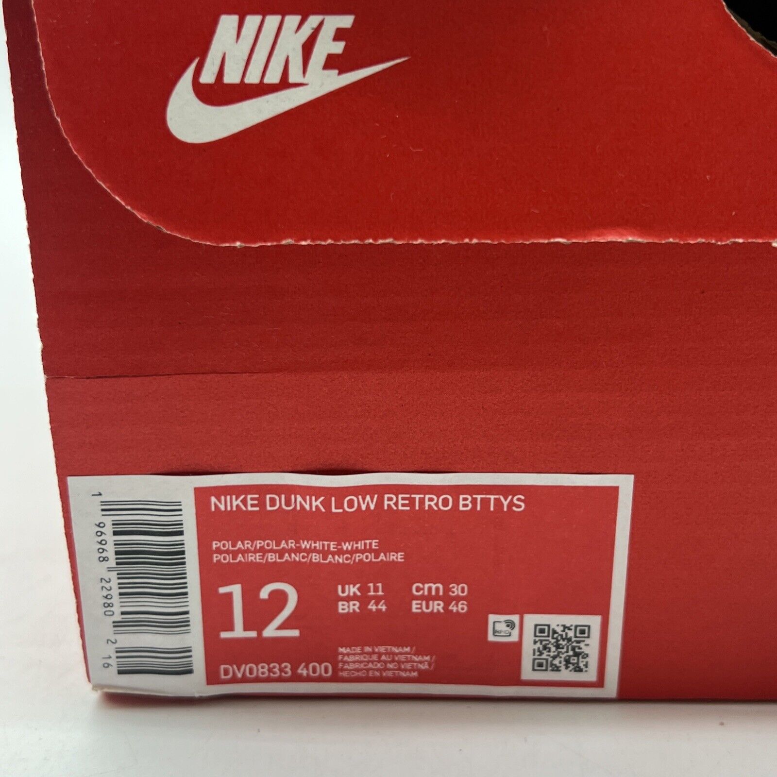Size 12 - Nike Dunk Low Polar Blue (DV0833-400)