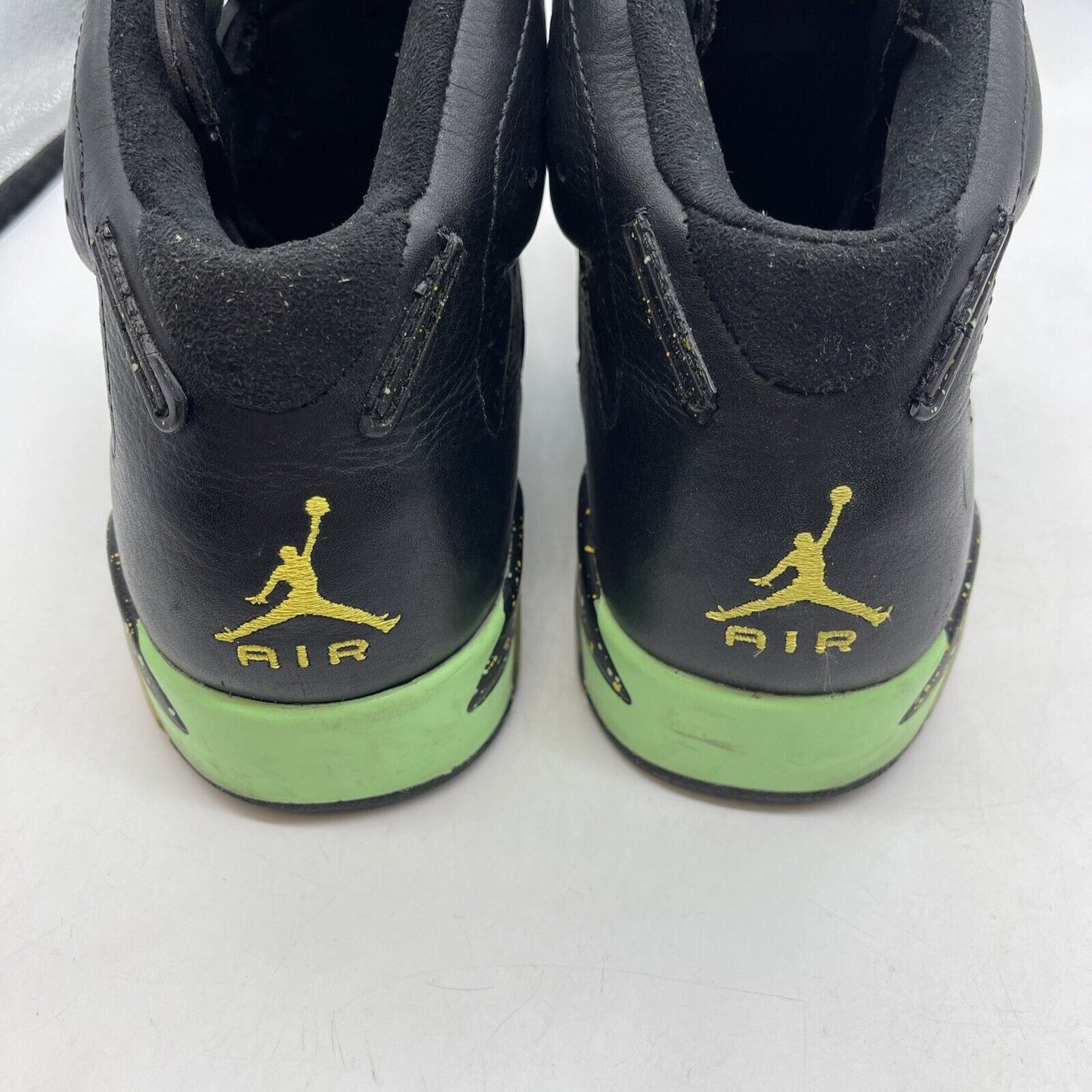 Size 9.5 - Air Jordan 6 Retro Brazil Pack Black Suede Leather (688446-020)