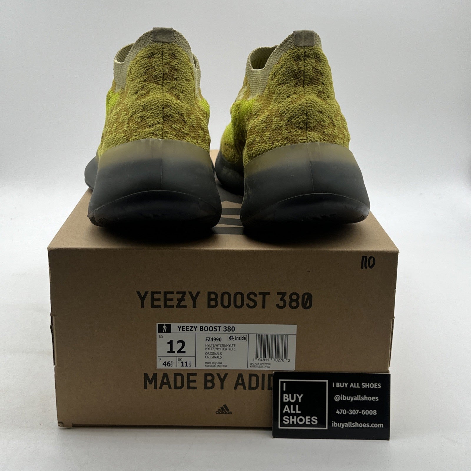 Size 12 - adidas Yeezy Boost 380 Hylte (FZ4990)