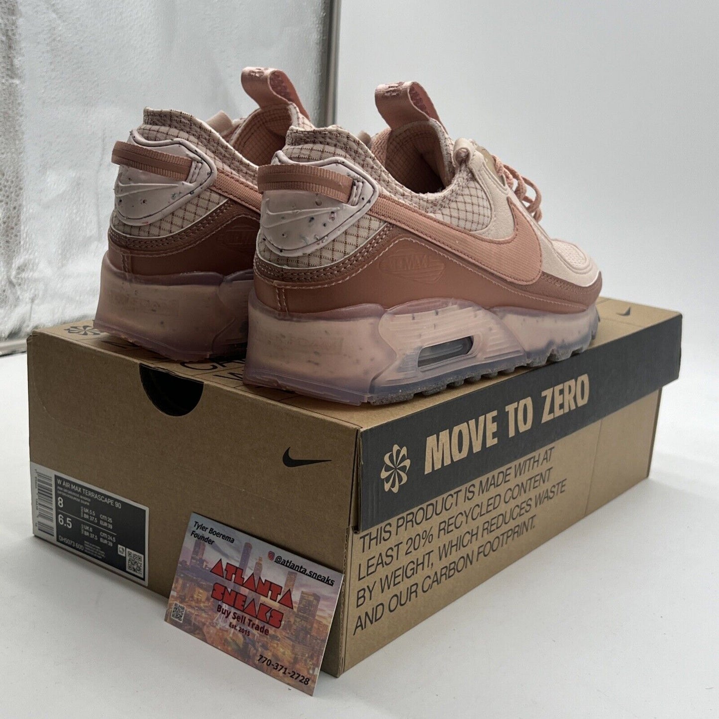 Size 8 - Nike Air Max Terrascape 90 Pink Oxford W (DH5073-600)