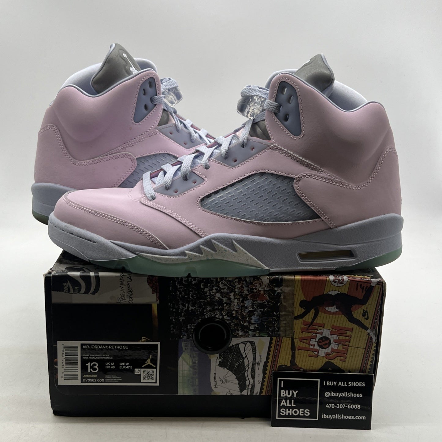 Size 13 - Air Jordan 5 Easter 2022 (DV0562-600)