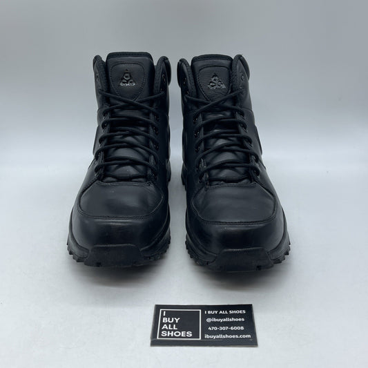 Size 11 - Nike Manoa Leather Black (454350-003)
