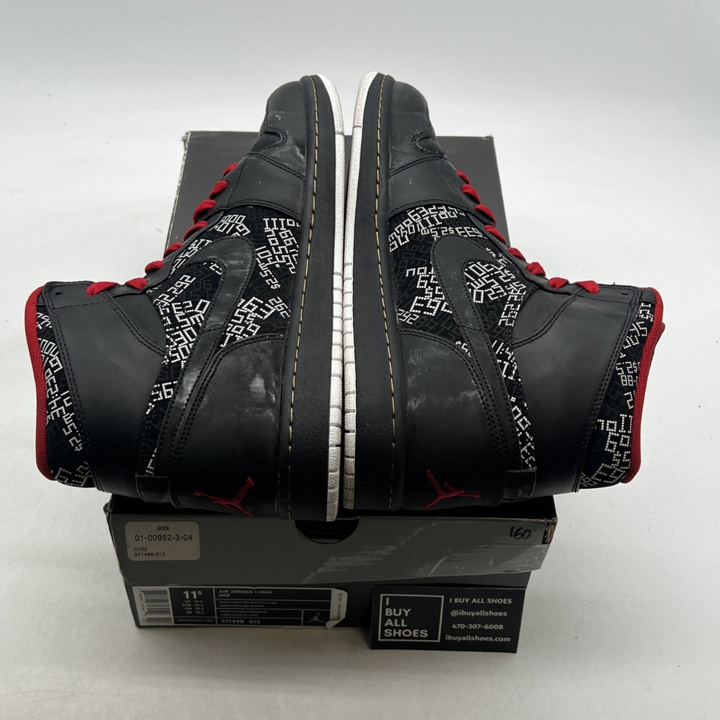 Size 11.5 - Air Jordan 1 Hof High Hall Of Fame (371498-012)