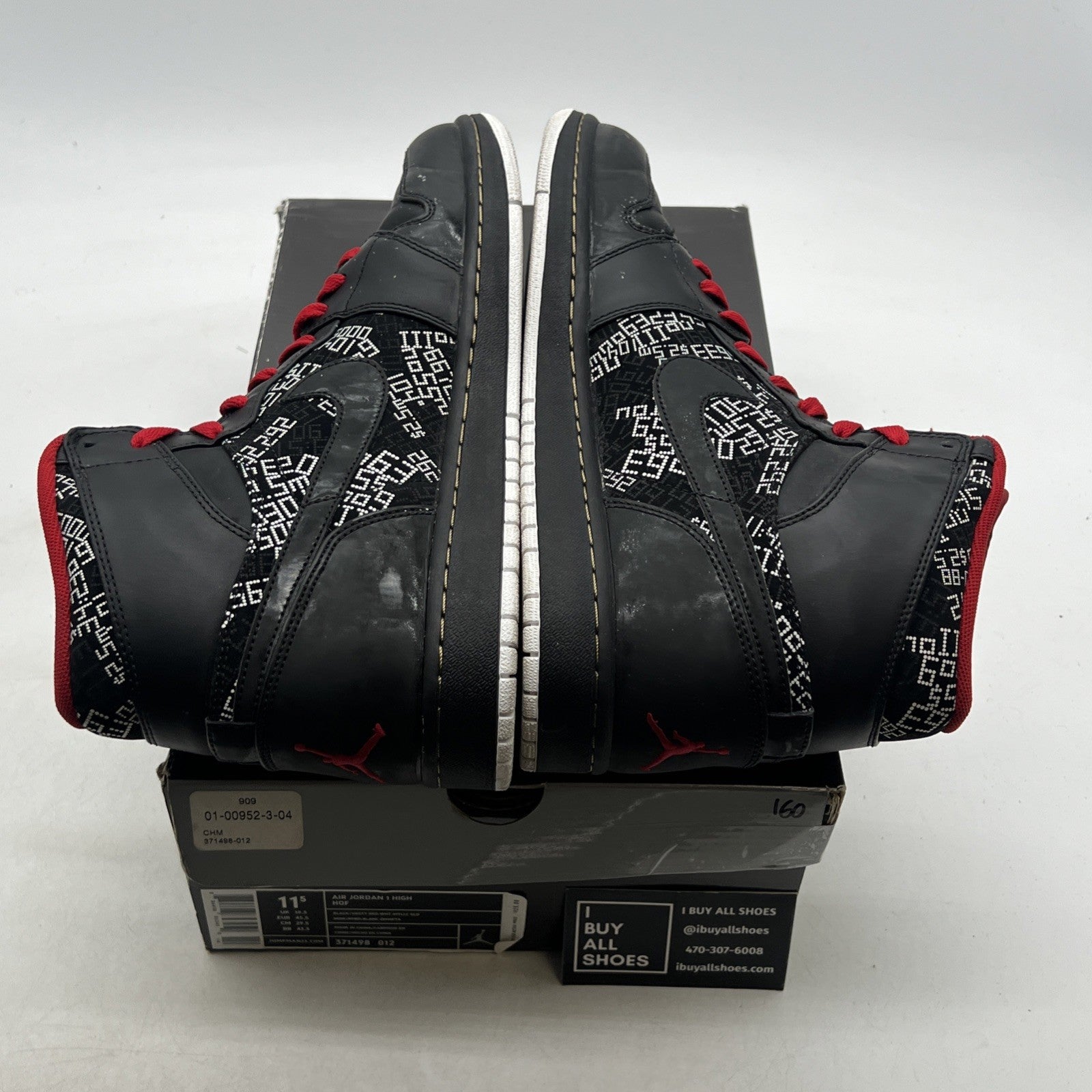Size 11.5 - Air Jordan 1 Hof High Hall Of Fame (371498-012)