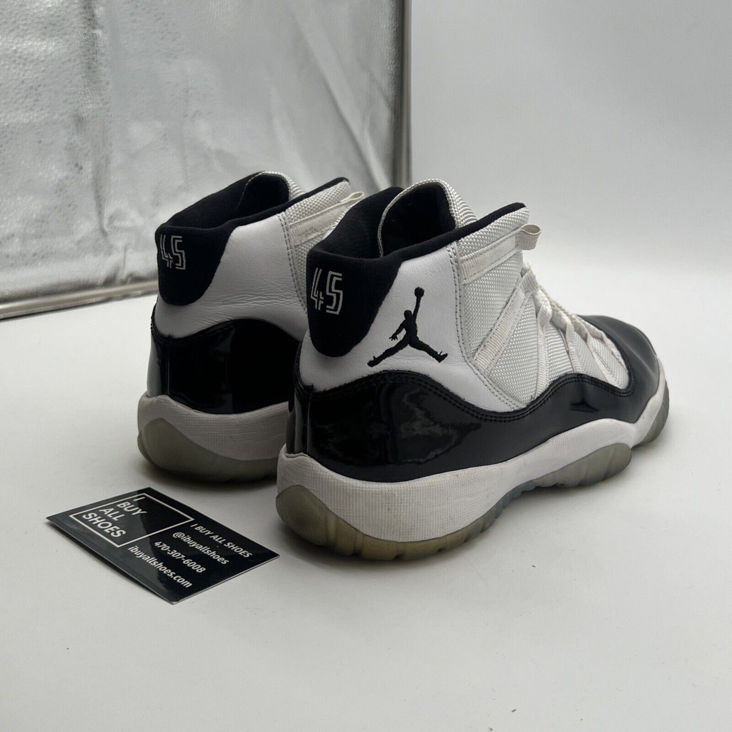 Size 7Y - Air Jordan 11 Retro 2018 Mid Concord (378038-100)