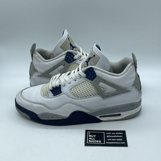 Size 12 - Jordan 4 Retro Mid Midnight Navy (DH6927-140)