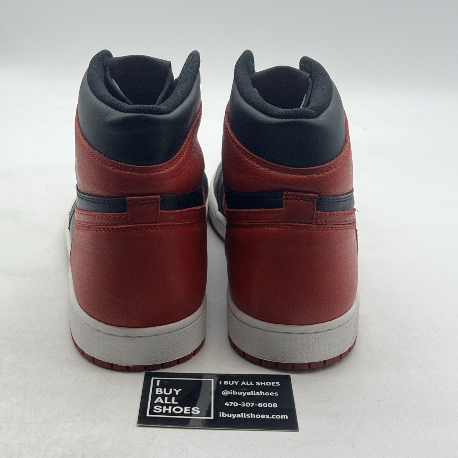 Size 14 - Air Jordan 1 Retro OG High Banned, Bred (555088-001)