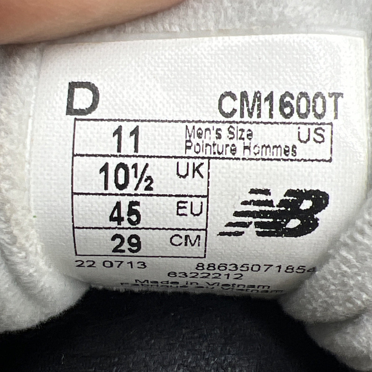 Size 10.5 - New Balance Cm1600 Blue (CM1600T)