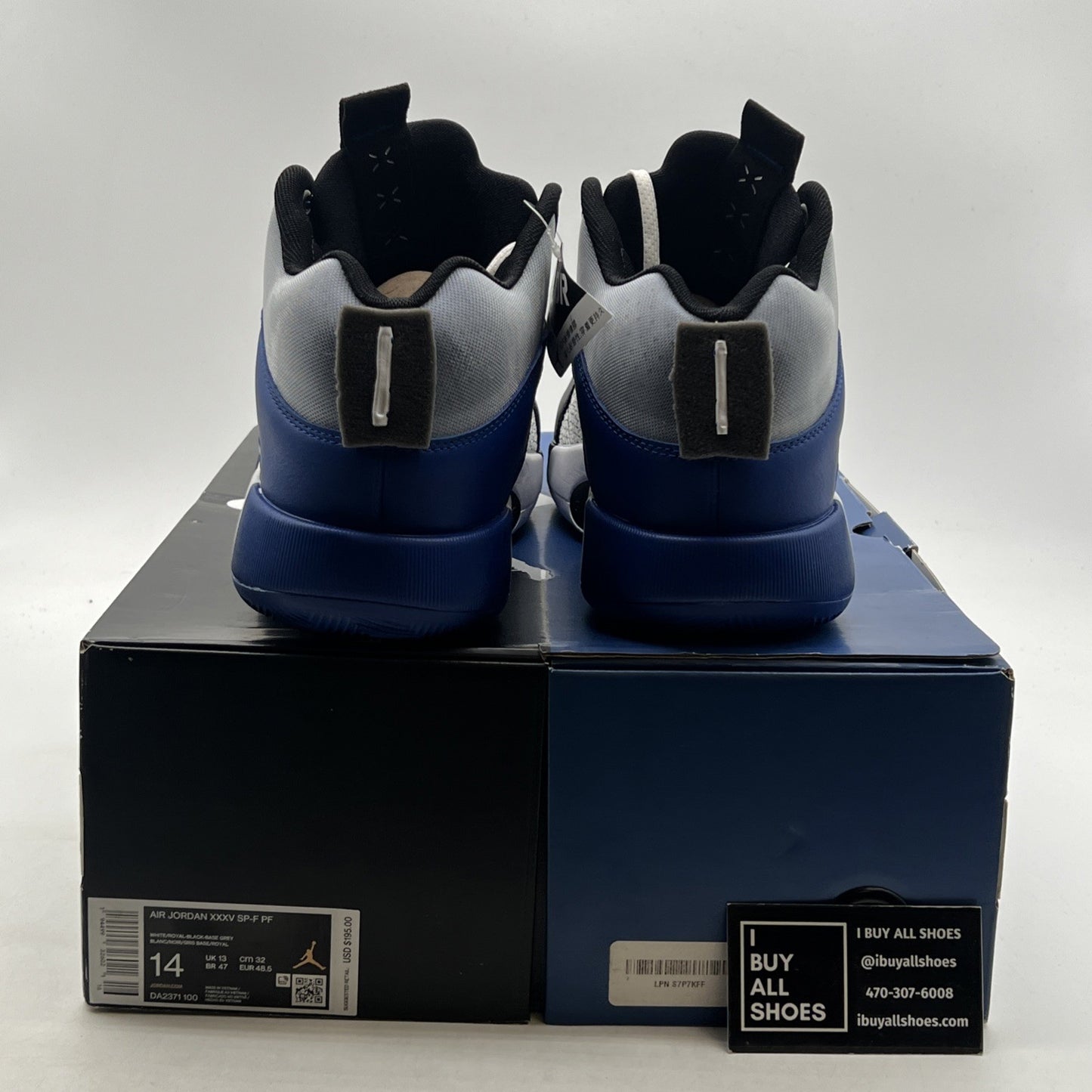 Size 14 - Fragment Design x Air Jordan 35 Gray (DA2371-100)