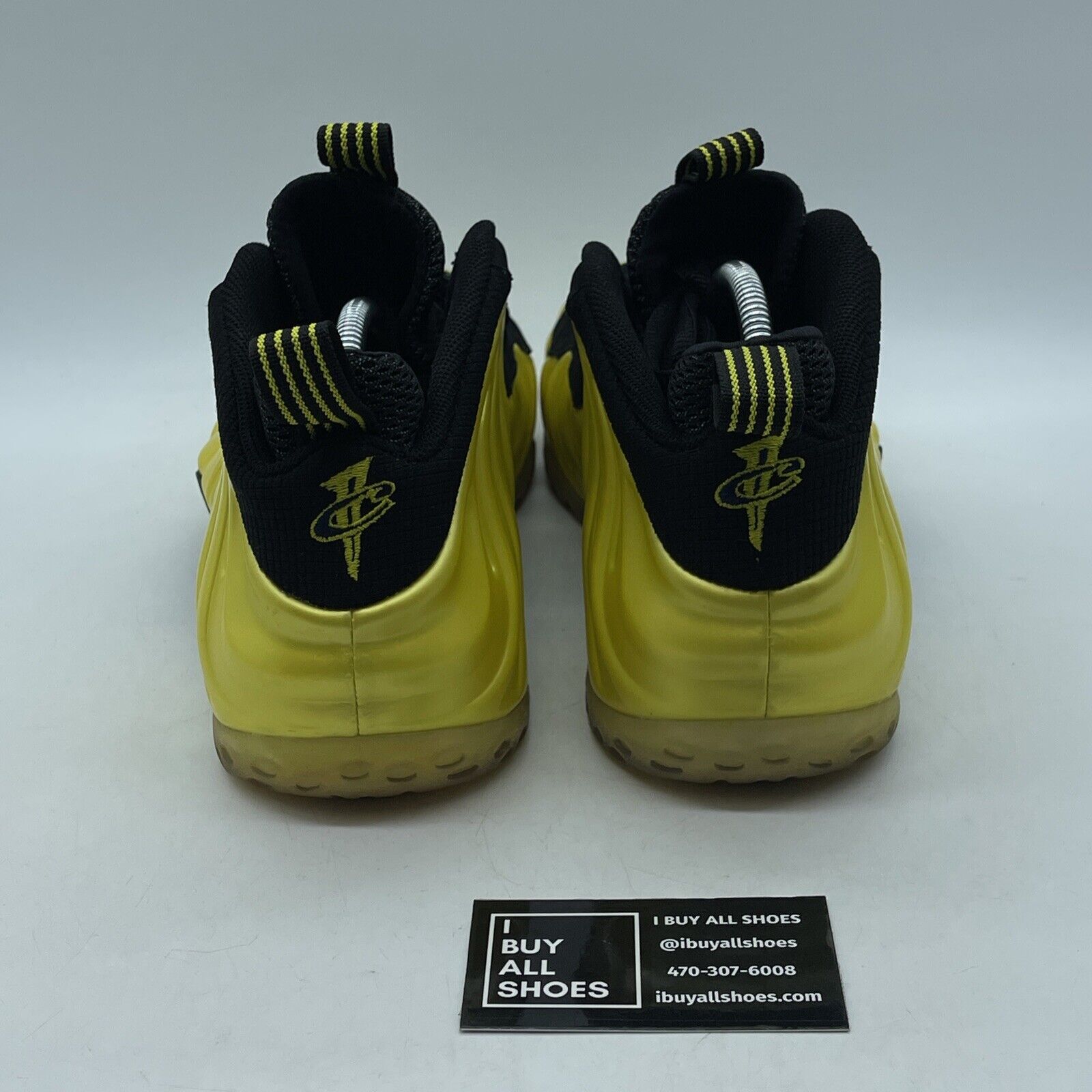 Size 10 - Nike Air Foamposite One Electrolime Yellow Black Suede (314996-330)