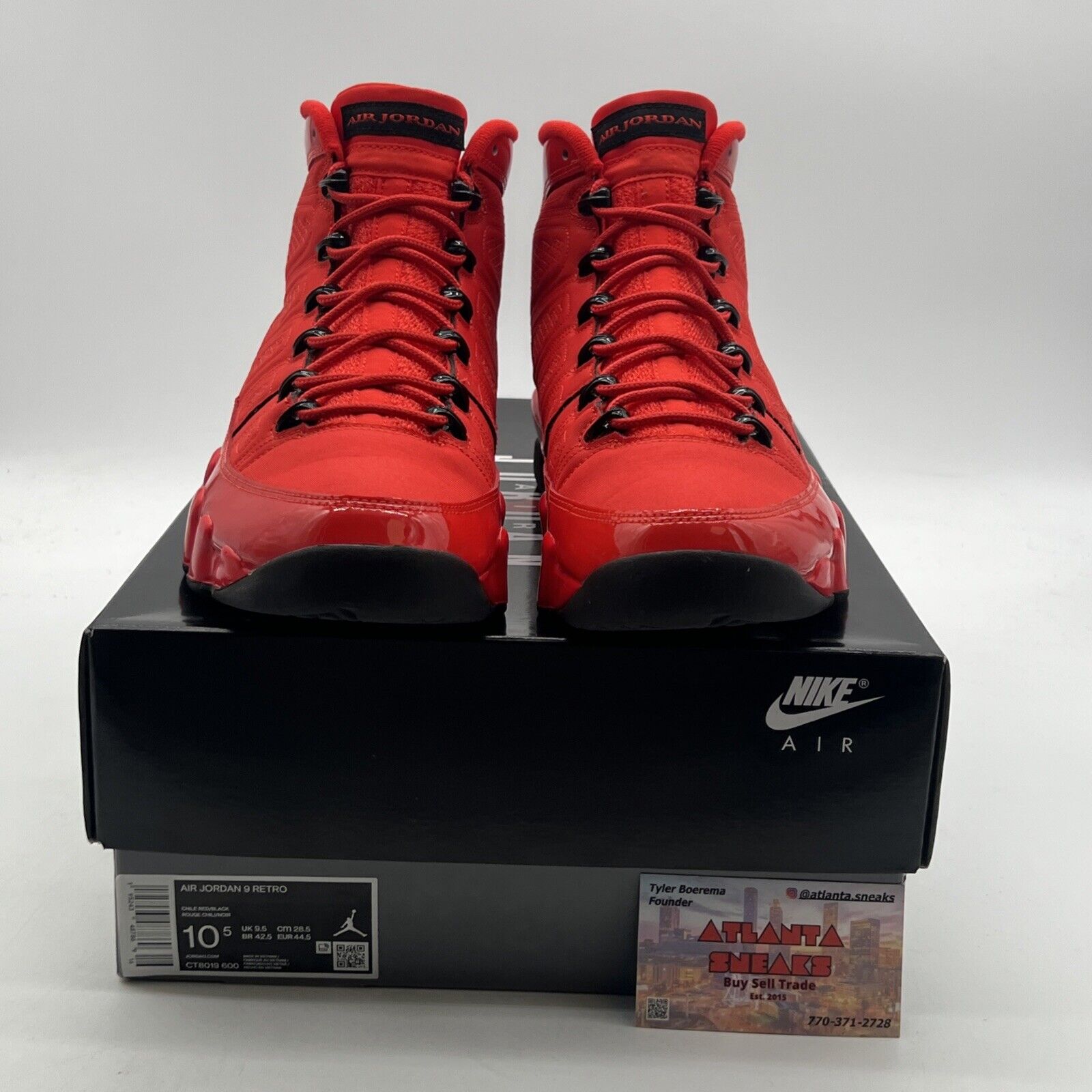Size 10.5 - Air Jordan 9 Chile Red (CT8019-600)