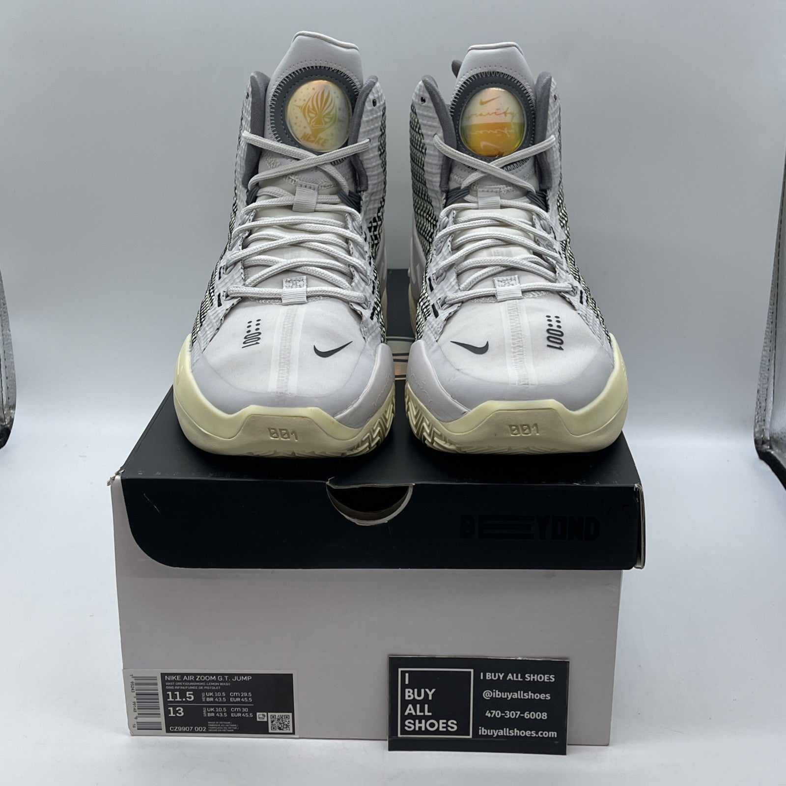Size 11.5 - Nike Air Zoom GT Jump Vast Grey (CZ9907-002)