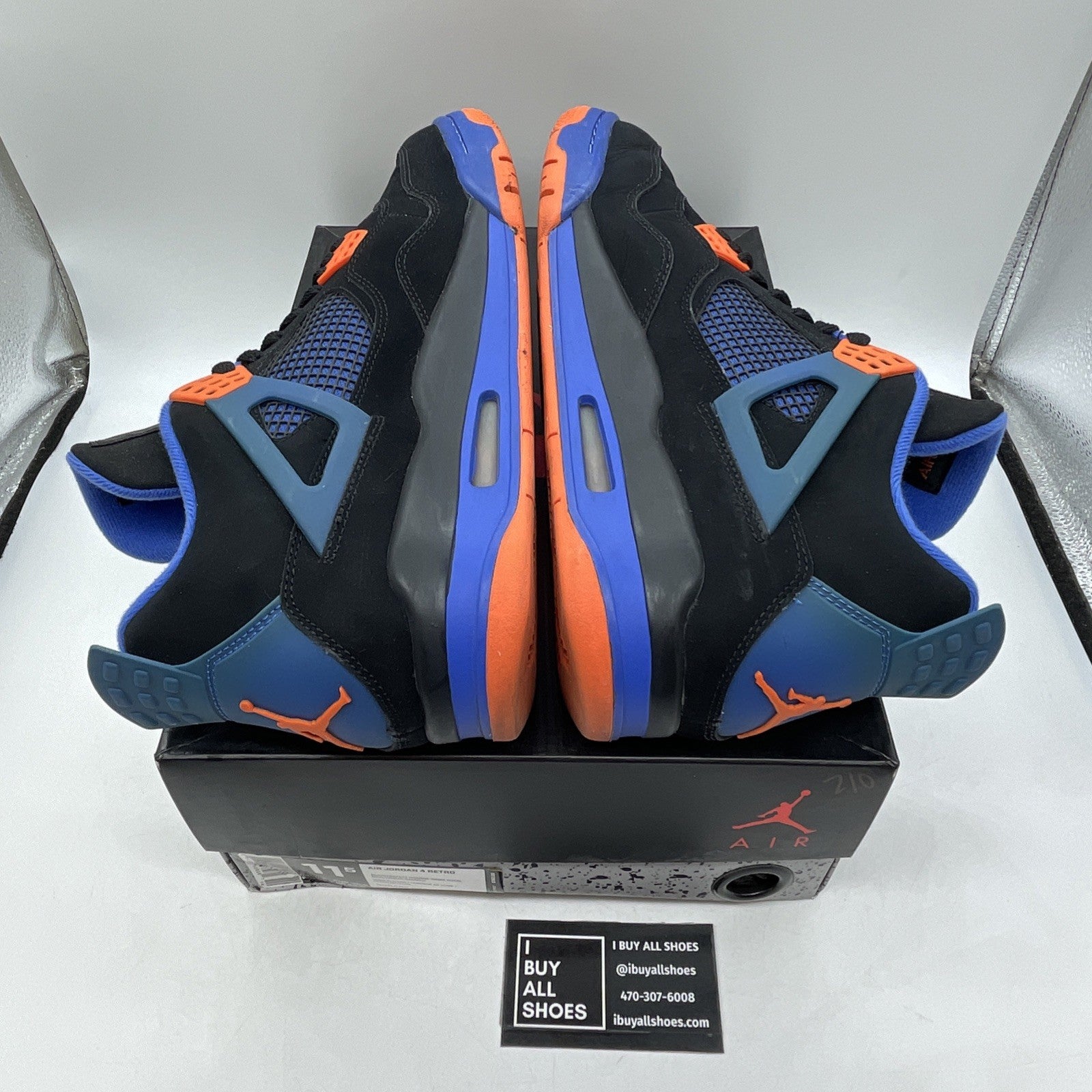 Size 11.5 - Air Jordan 4 Retro Cavs (308497-027)