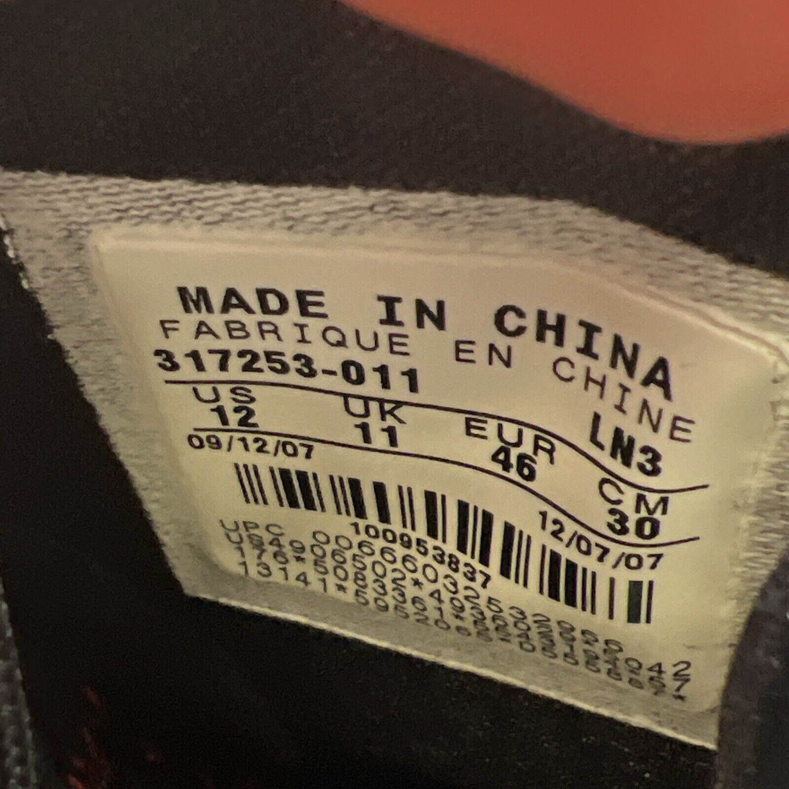 Size 12 - Nike Zoom LeBron 5 Fearless (317253-011) Signed
