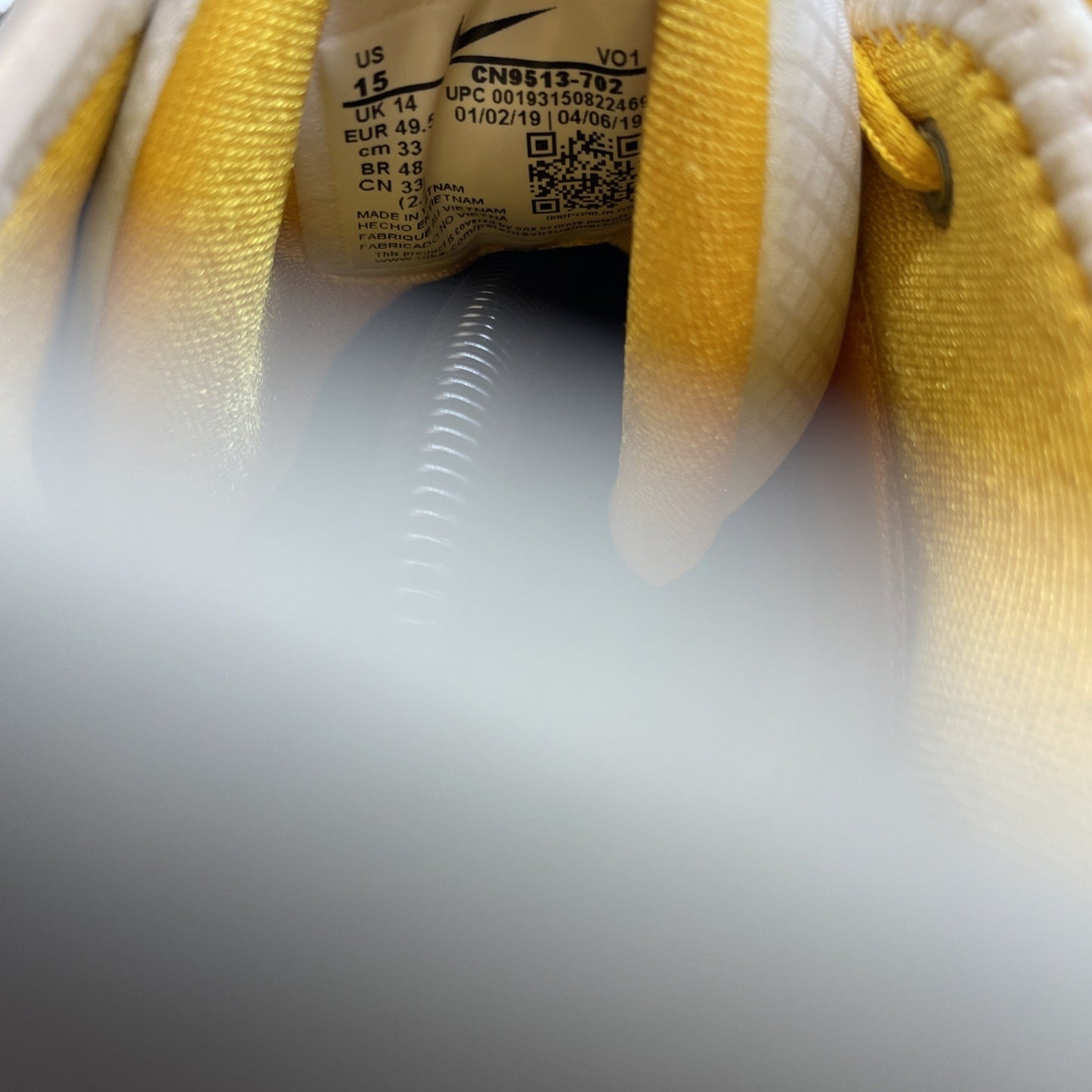 Size 15 - Nike PG 3 TB University Gold (CN9513-702)