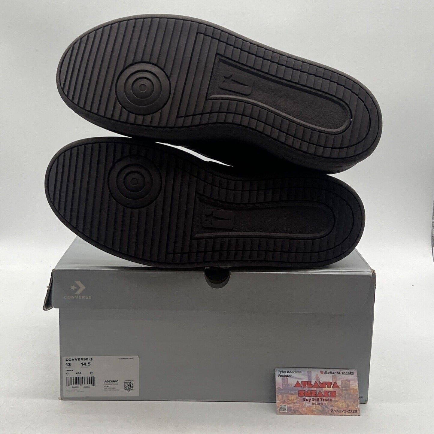 Size 13 - Converse Rick Owens x DRKSHDW TURBOWPN Mid Clay (A0129C)