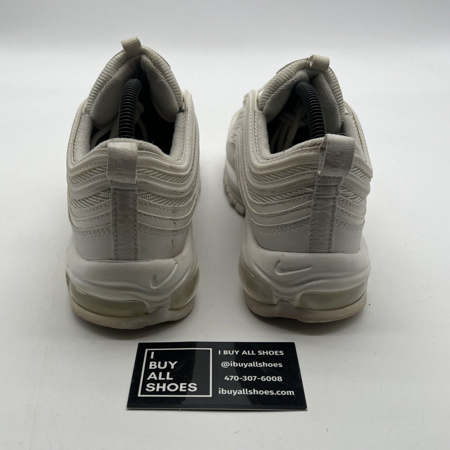 Size 8 - Nike Air Max 97 Triple White Wolf Gray (921826-101)