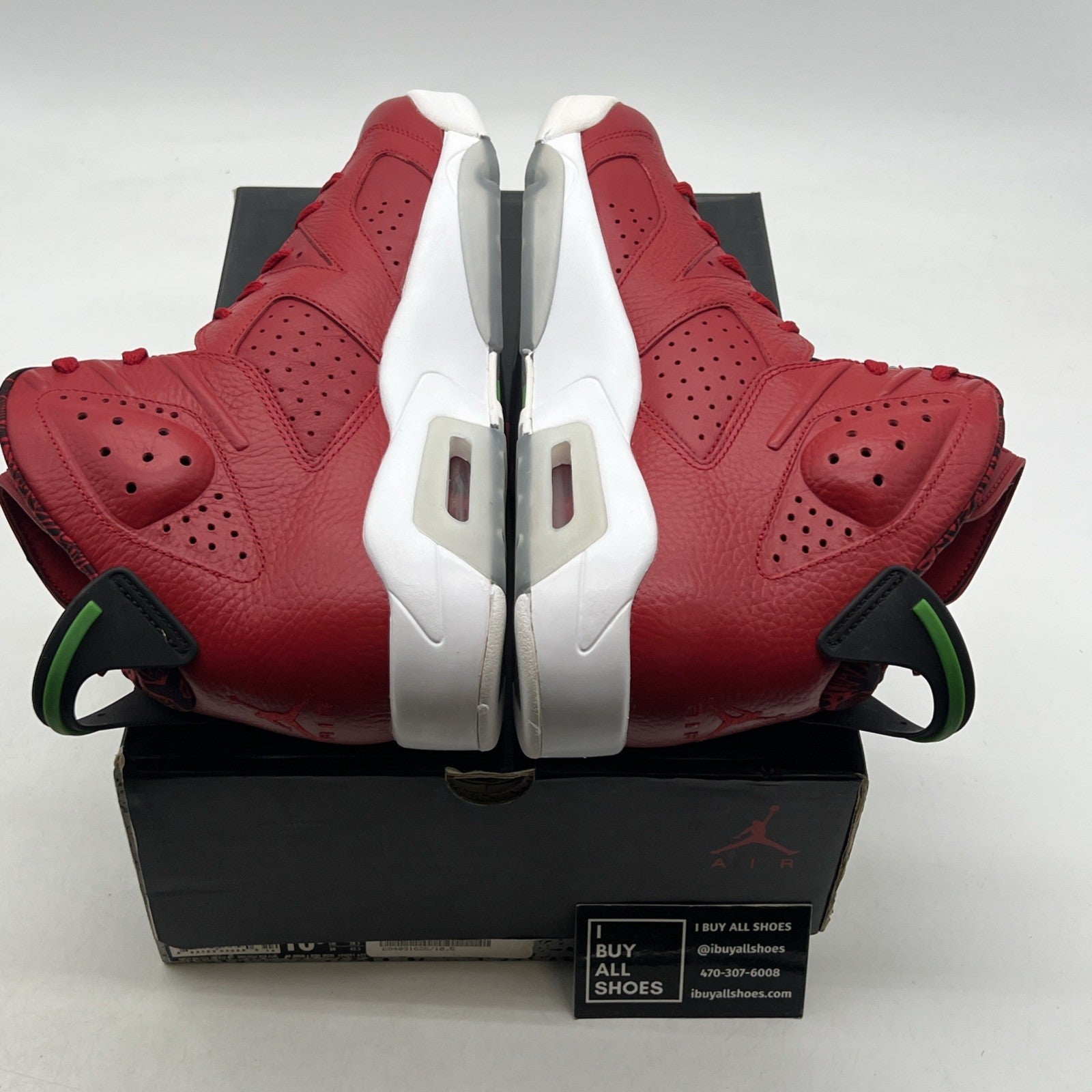Size 10.5 - Air Jordan 6 Spizike History of Jordan (694091-625)