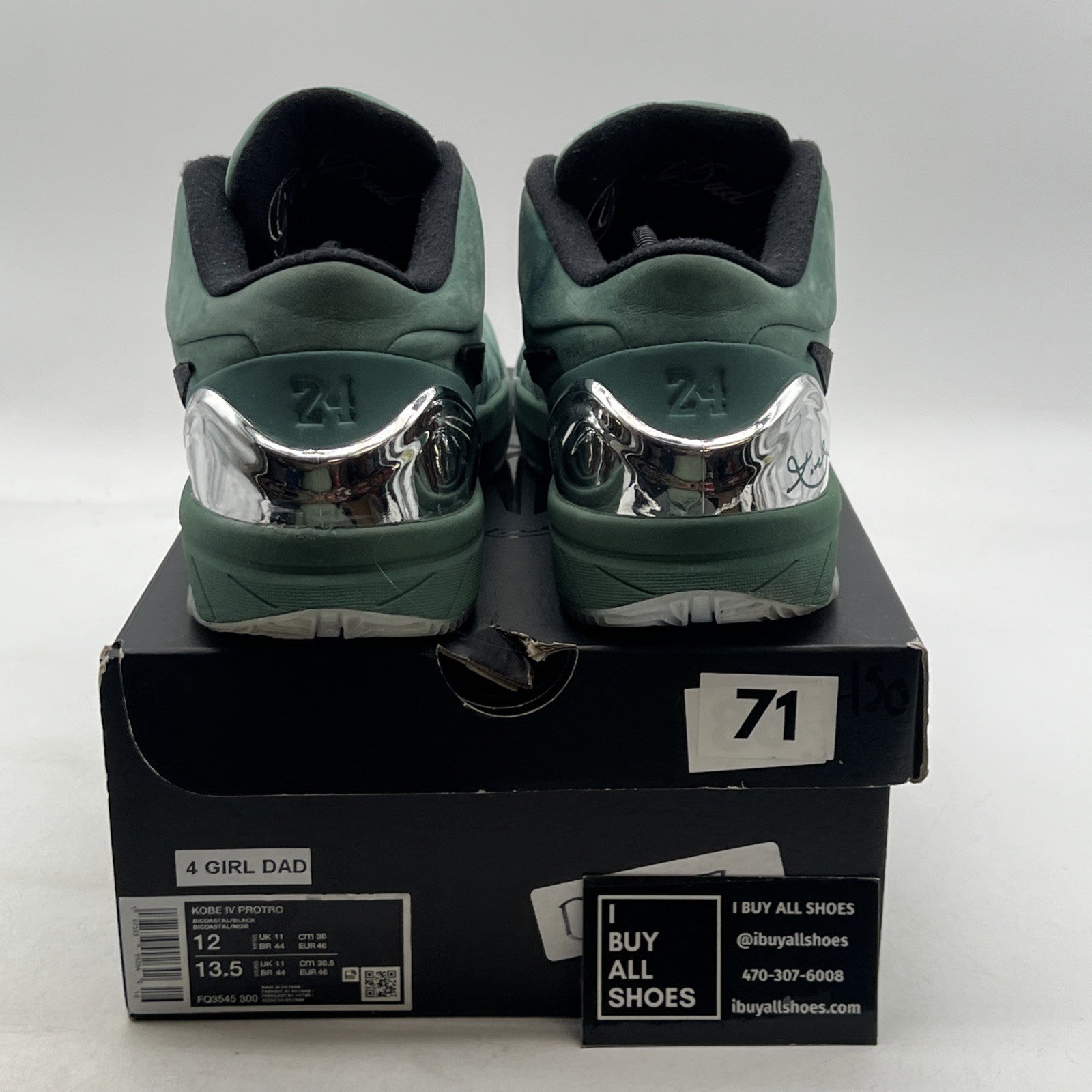 Size 12 - Nike Zoom Kobe 4 Protro Girl Dad (FQ3545-300)
