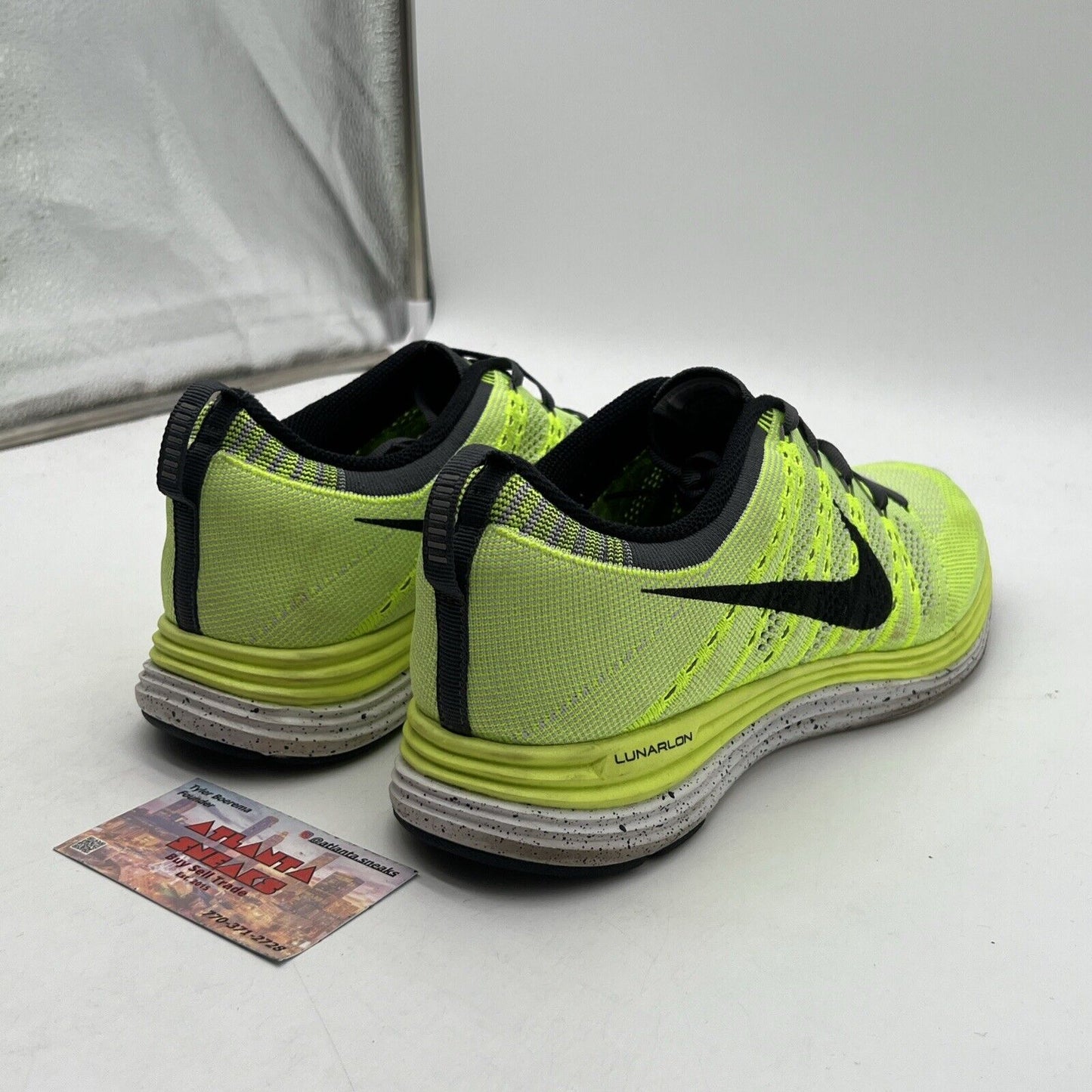 Size 11 - Nike Flyknit One+ Yellow W (554888-701)