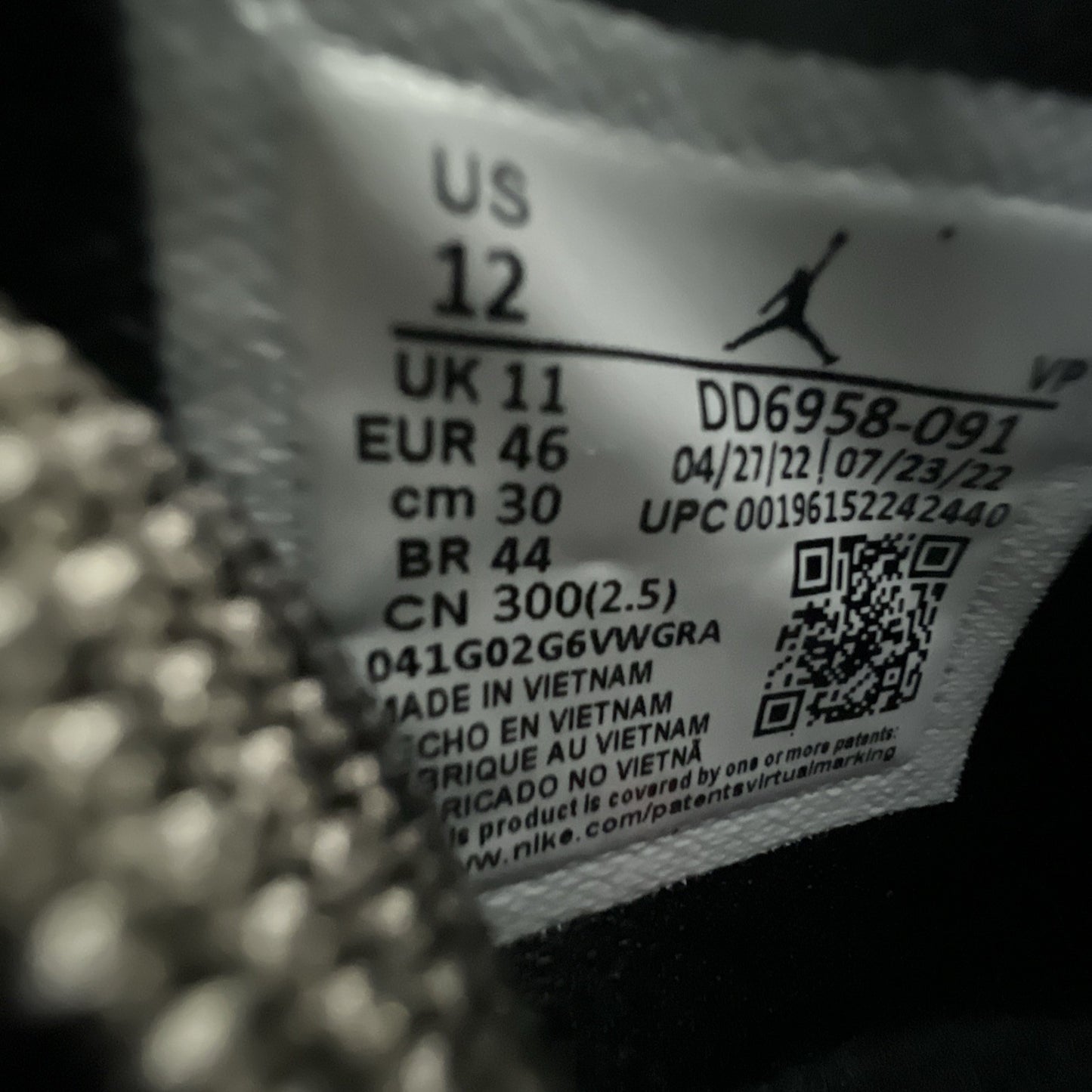 Size 12 - Air Jordan 37 Black Hot Punch (DD6958-091)
