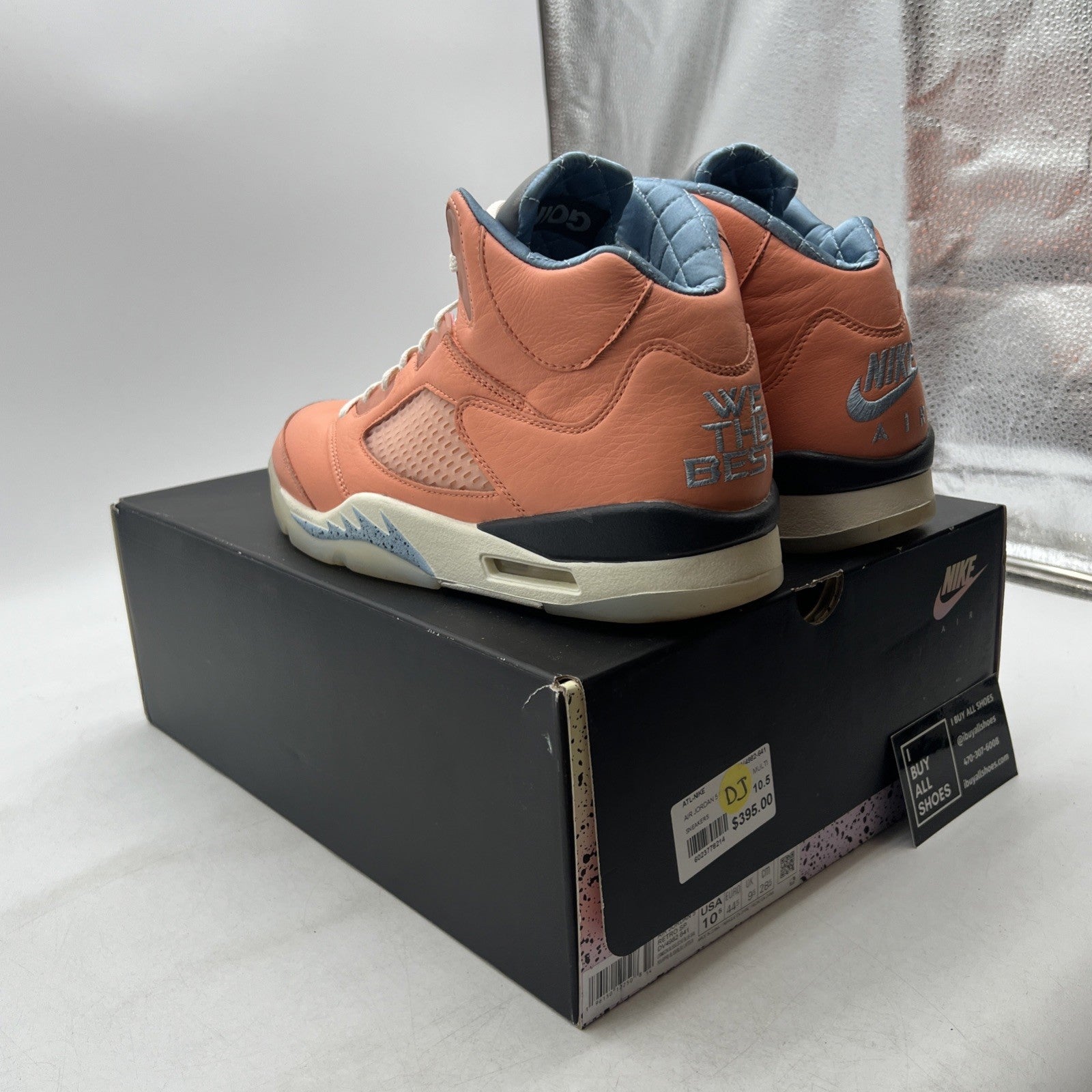 Size 10.5 - Air Jordan 5 Retro x DJ Khaled Mid We The Best - Crimson Bliss