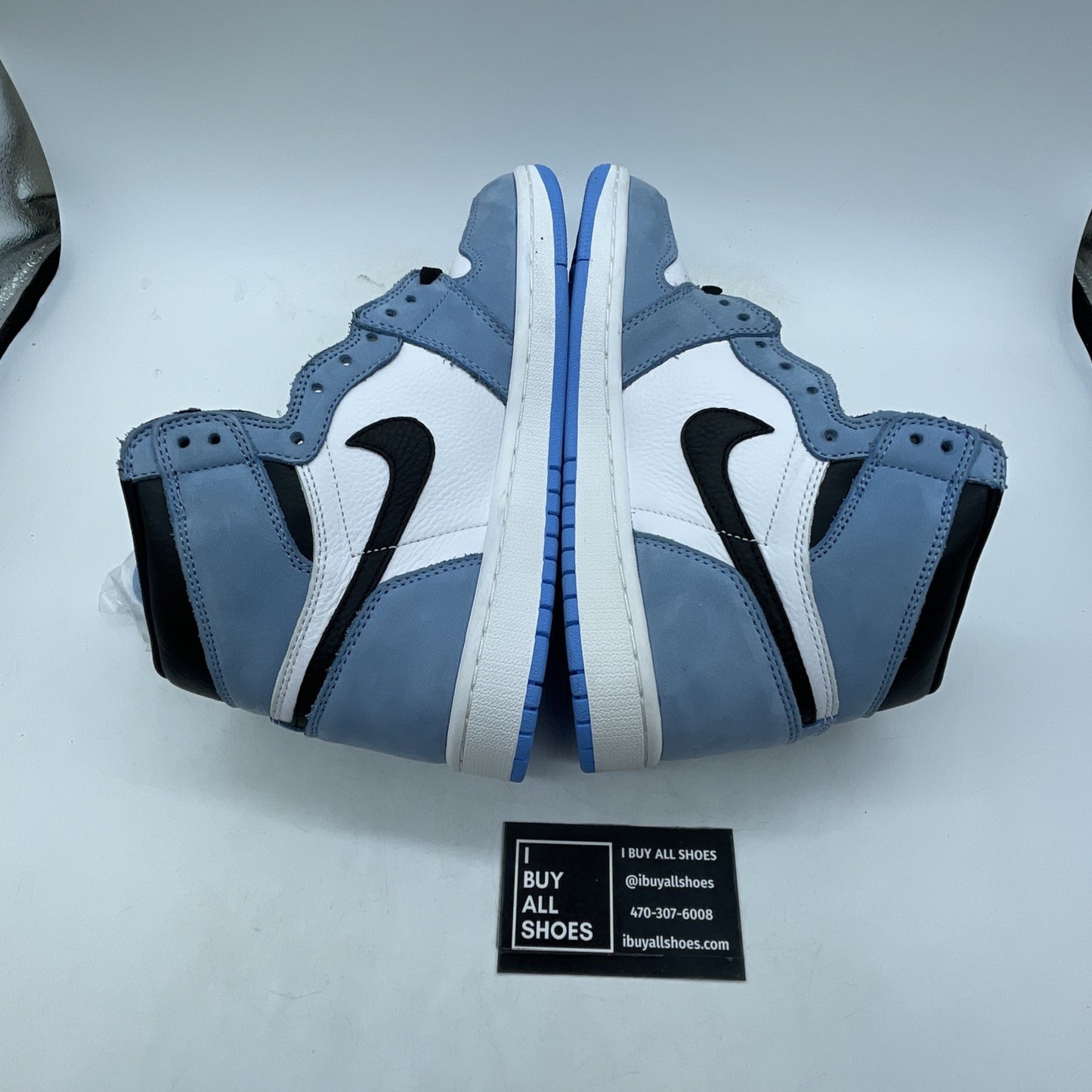 Size 6.5Y - Air Jordan 1 Retro OG High University Blue (575441-134)