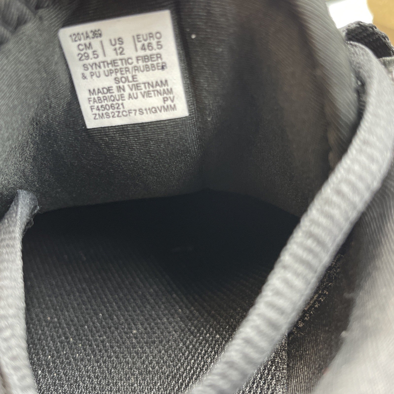 Size 12 - Asics Gel Quantum 90 Black Gold (1201A369-002)