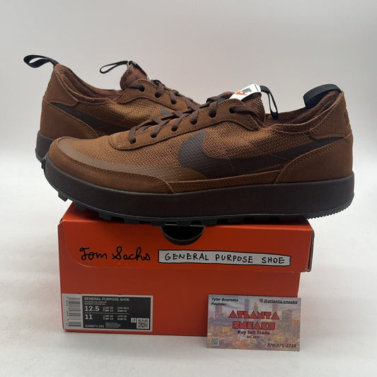 Size 12.5 - NikeCraft General Purpose Shoe x Tom Sachs Low Brown W (DA6672-201)