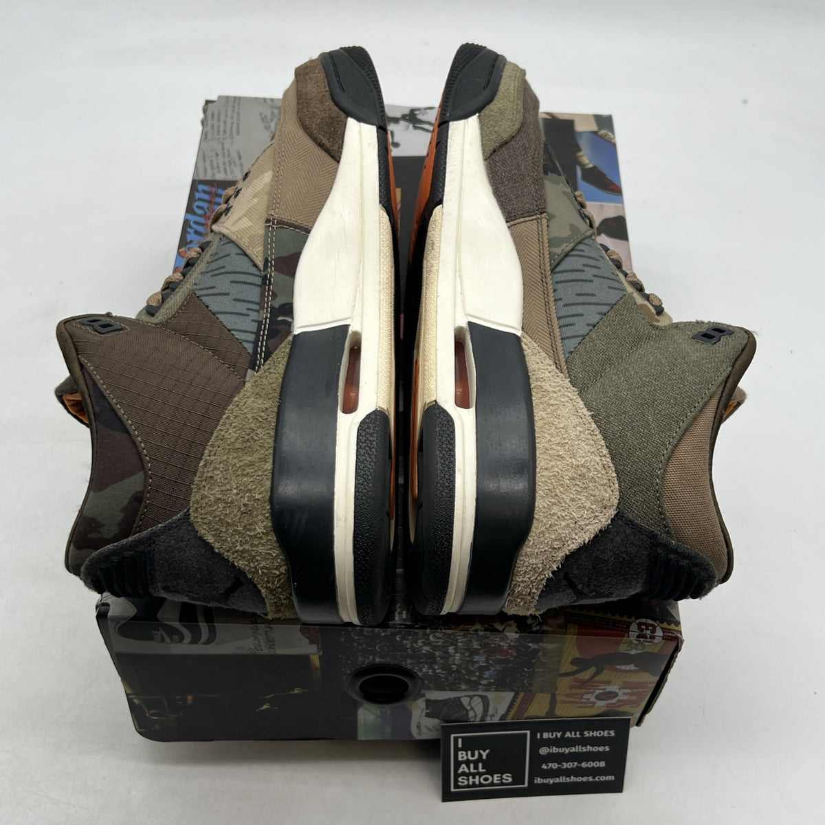 Size 8.5 - Air Jordan 3 Retro Patchwork 2021 (DO1830-200)