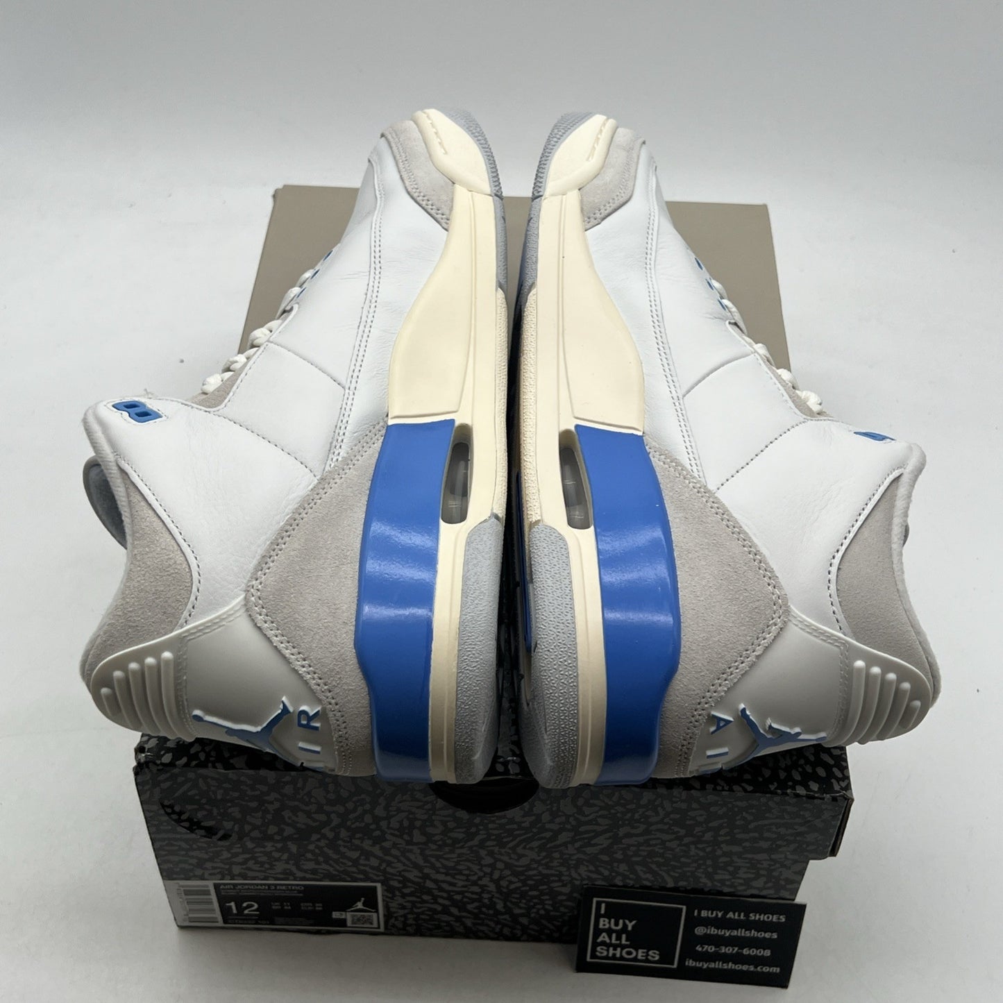 Size 12 - Air Jordan 3 Retro Lucky Shorts (CT8532-101)