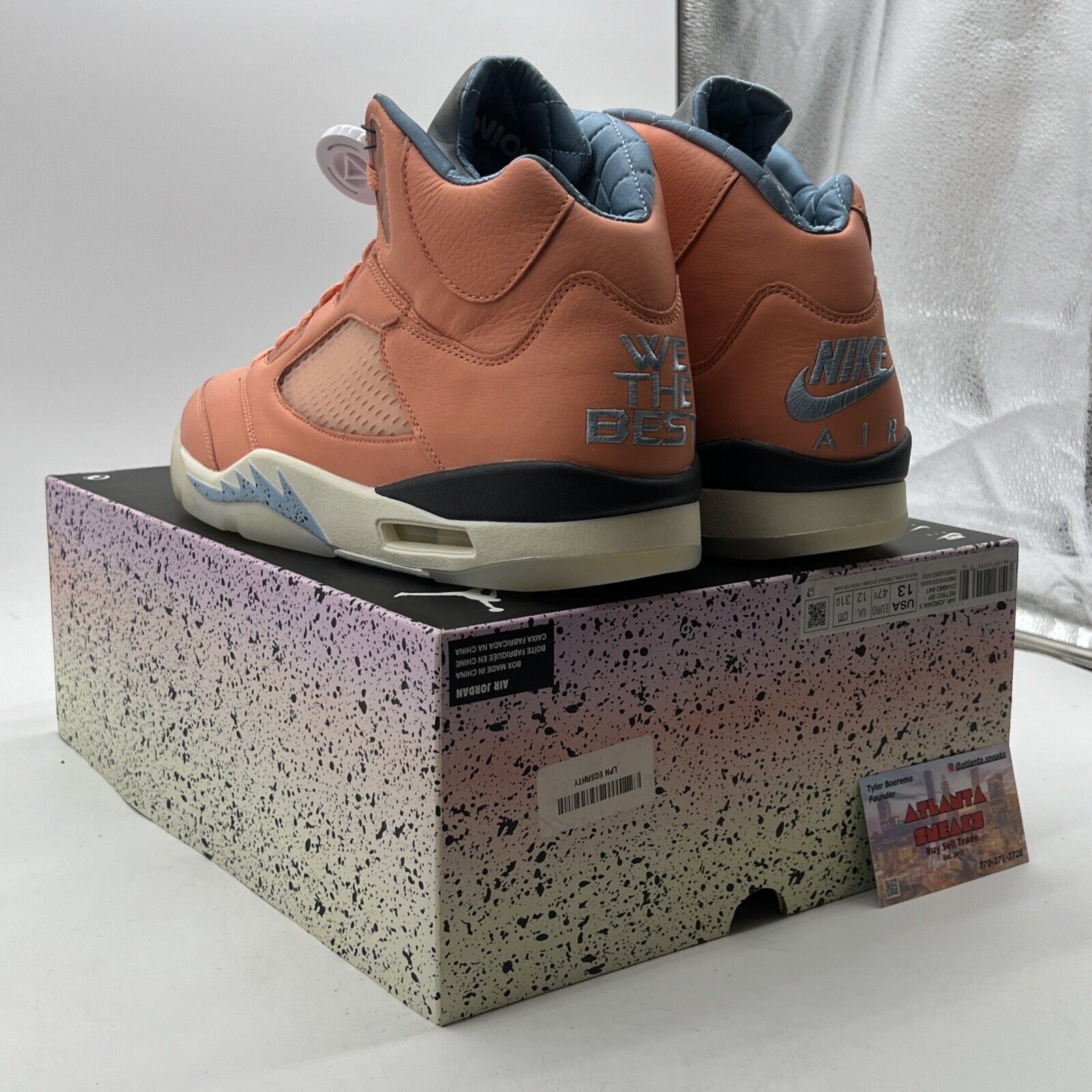 Size 13 - Air Jordan 5 Retro x DJ Khaled Mid We The Best - Crimson Bliss