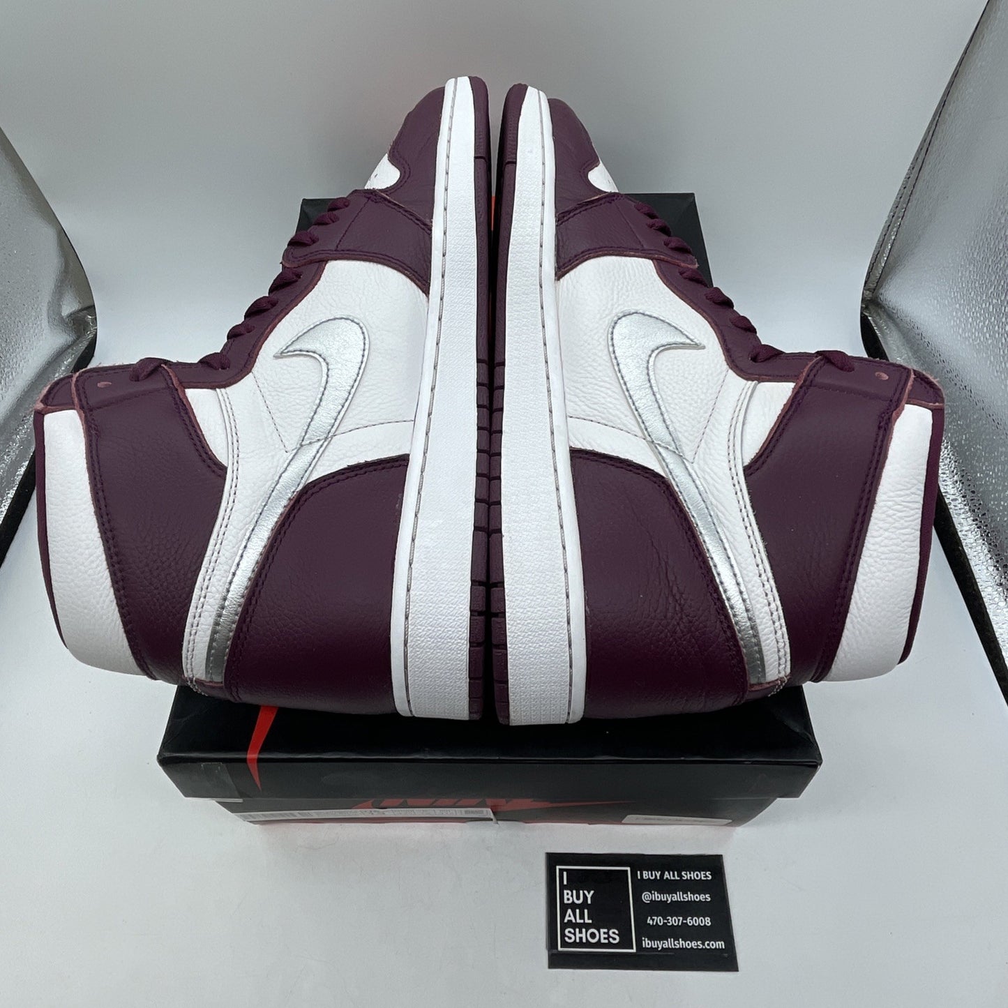 Size 13 - Air Jordan 1 Retro High OG Bordeaux (555088-611)