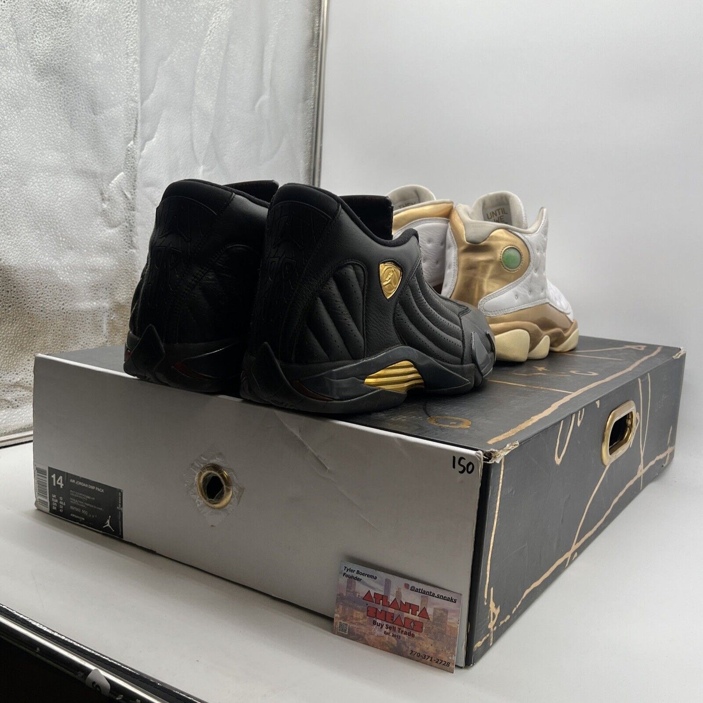 Size 14 - Air Jordan 13/14 Retro Defining Moments Pack (897563-900) (2 Pairs)