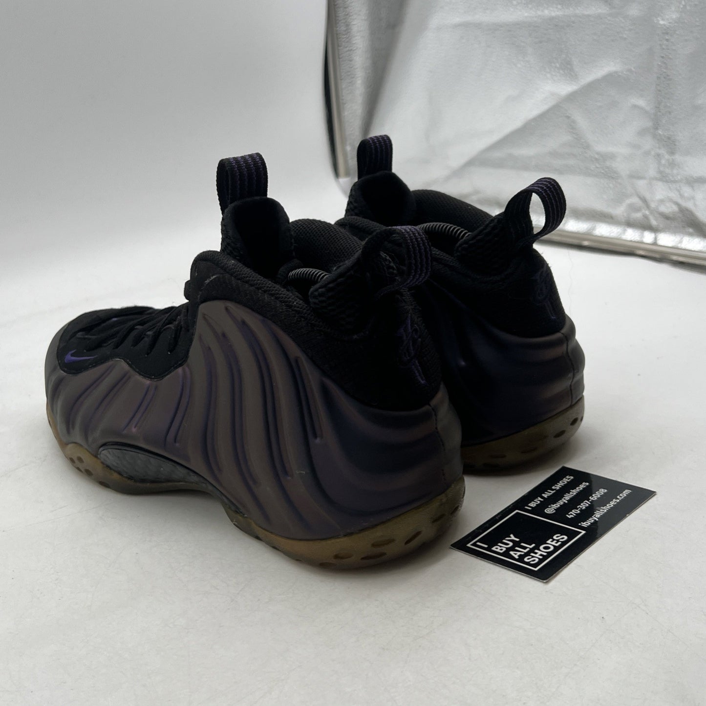 Size 9.5 - Nike Air Foamposite One 2017 Eggplant (314996-008)