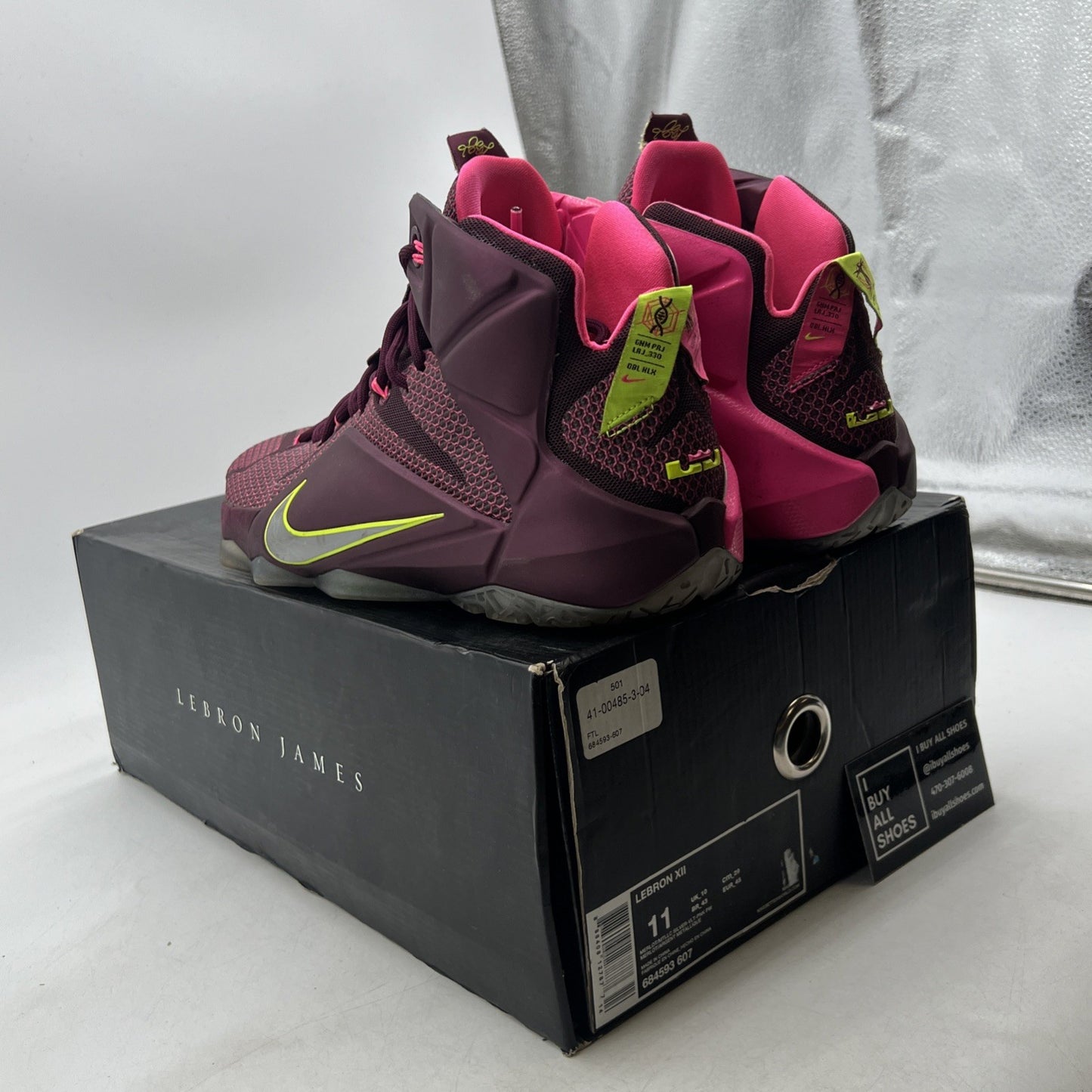 Size 11 - Nike LeBron 12 Double Helix (684593-607)