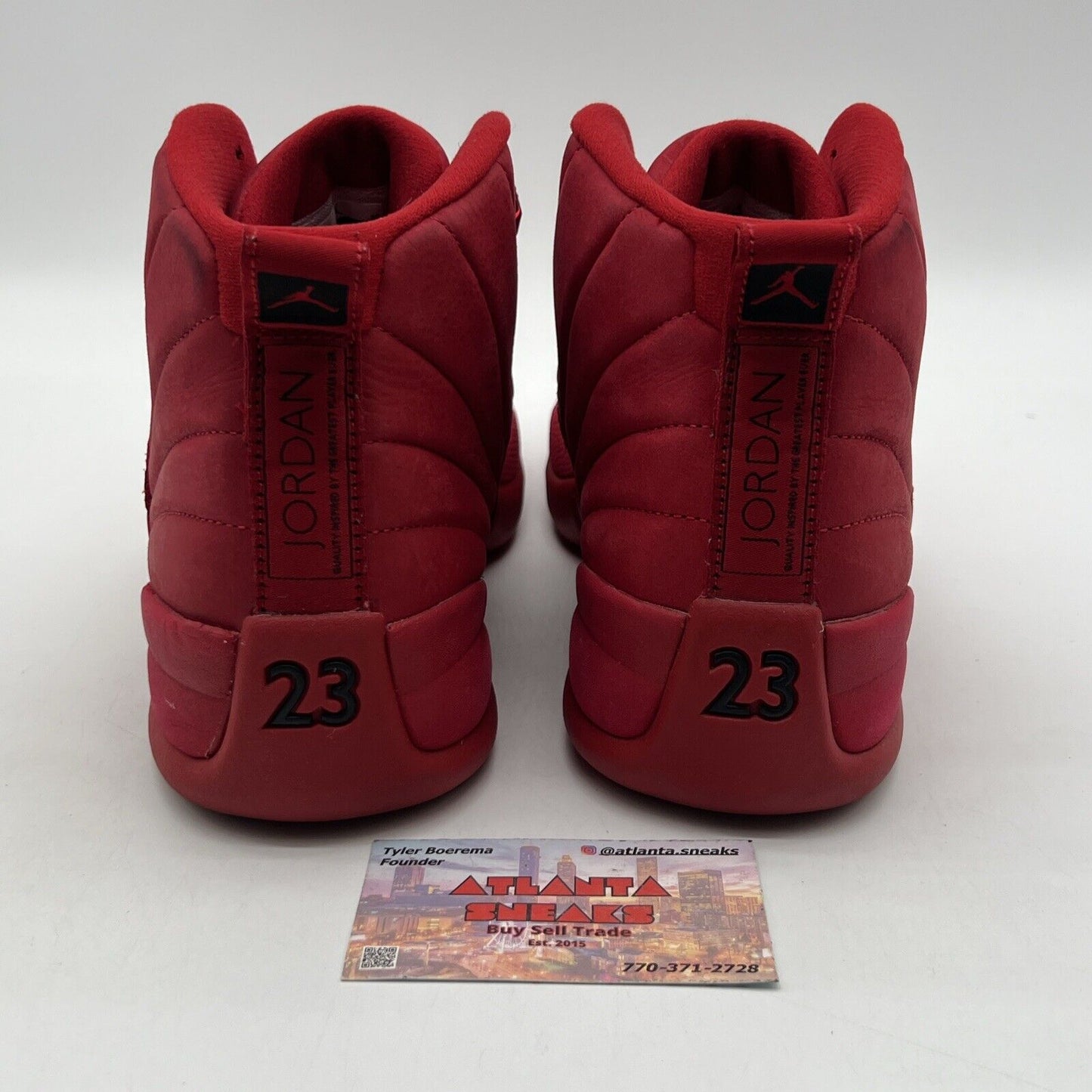 Size 11 - Air Jordan 12 Retro Gym Red Suede (130690-601)