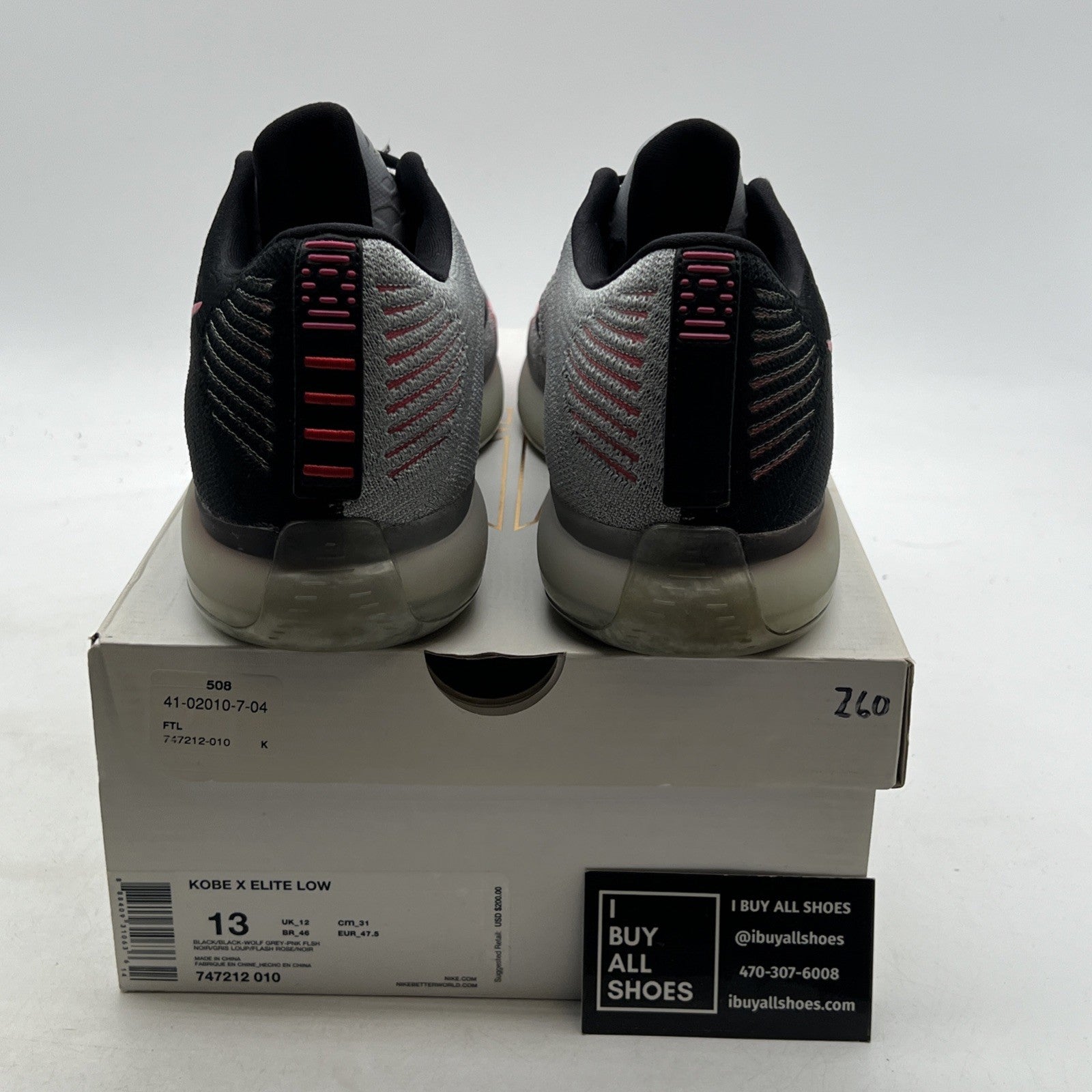 Size 13 - Nike Kobe 10 Elite Mambacurial (747212-010)