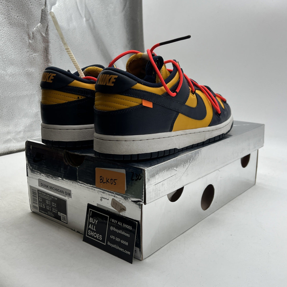 Size 11 - Nike Dunk Low x OFF-WHITE University Gold 2019 (CT0856-700)