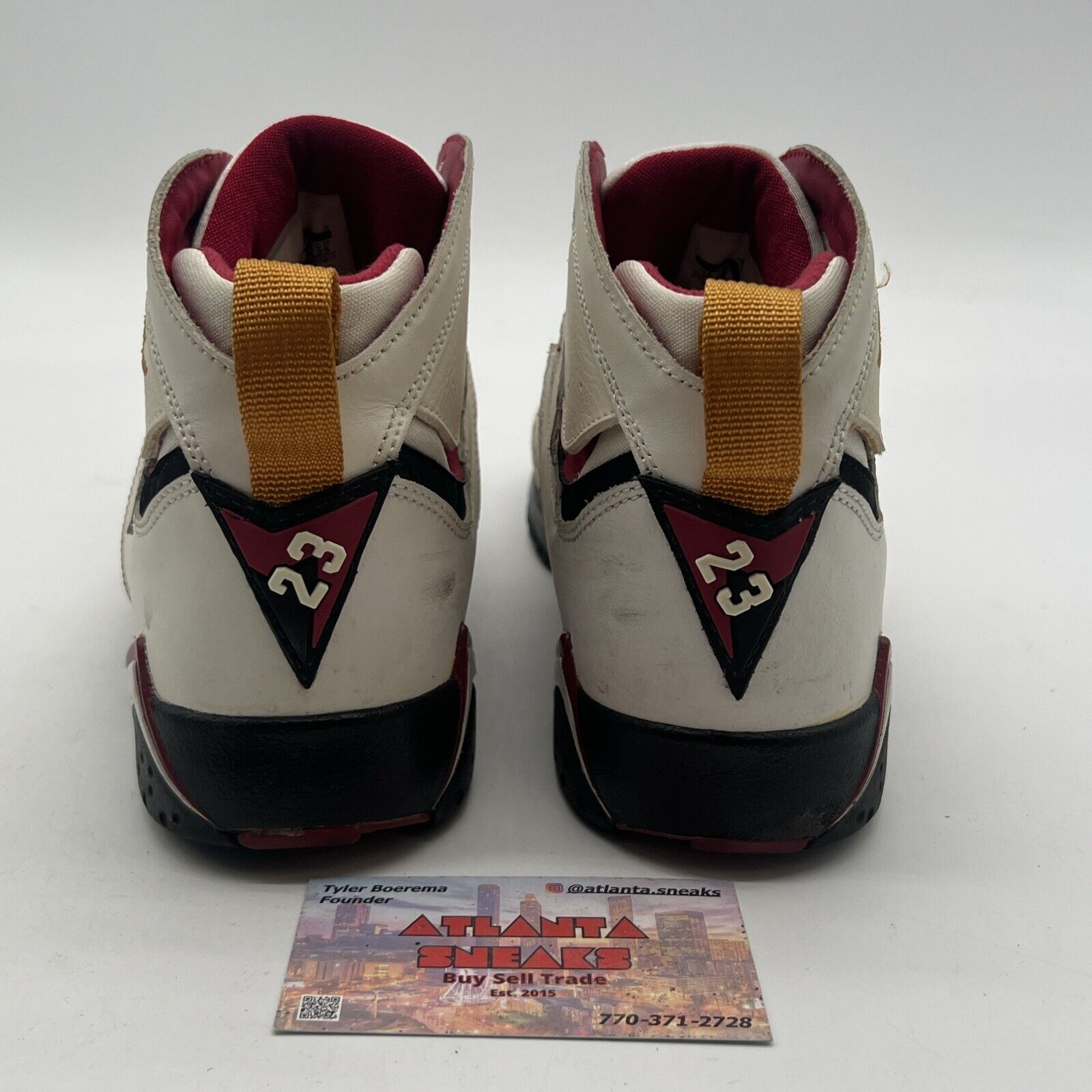 Size 7Y - Nike Air Jordan Retro 7 GS Cardinal (304774-104)