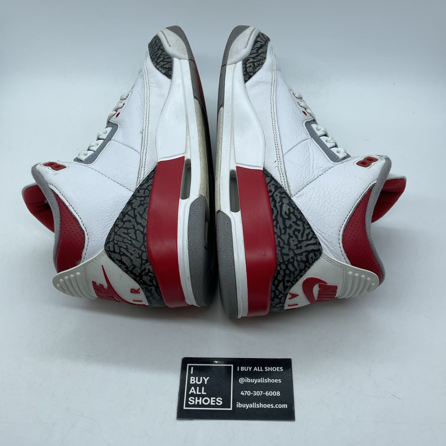 Size 11 - Jordan 3 Retro Mid Fire Red Grey White Suede Leather (DN3707-160)