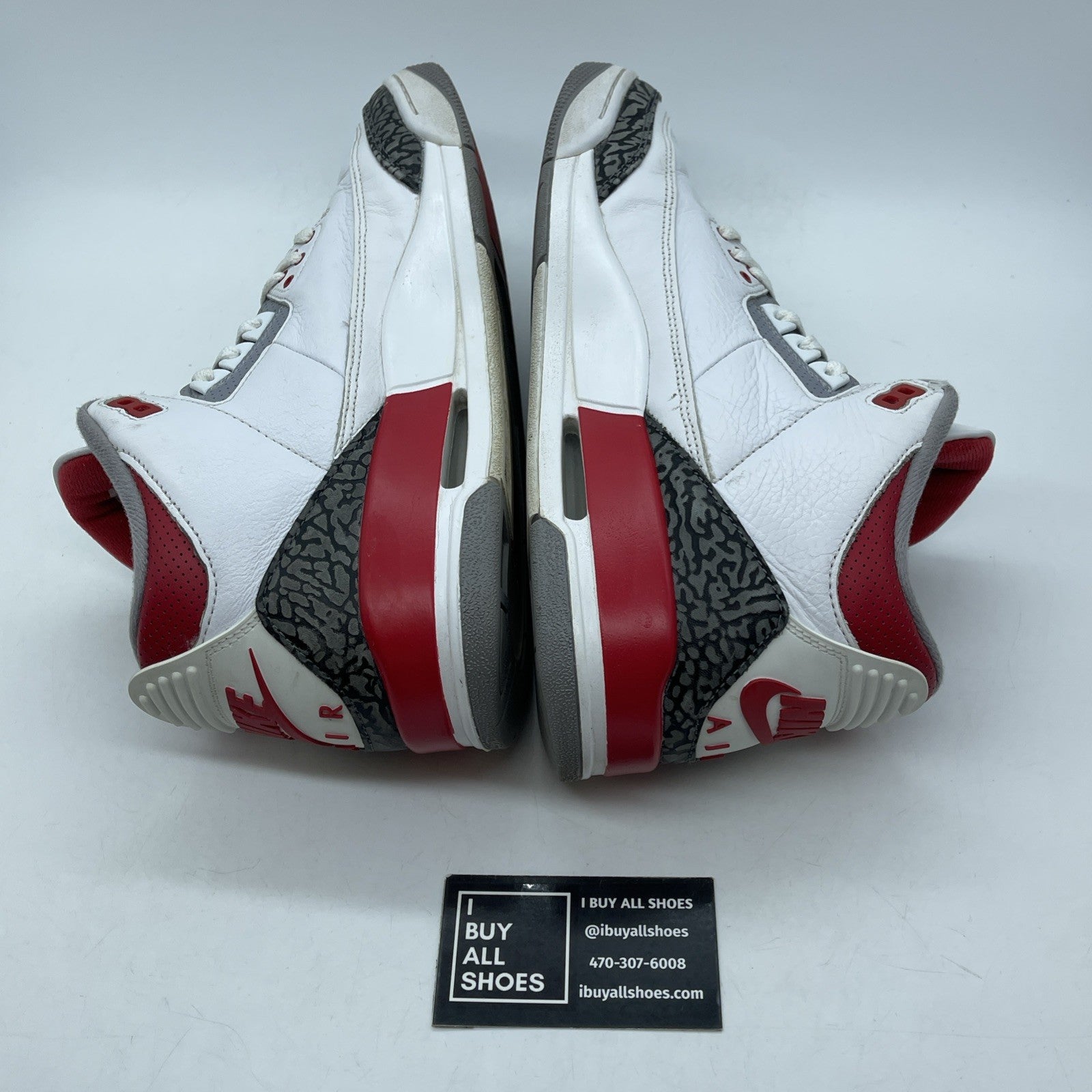 Size 11 - Jordan 3 Retro Mid Fire Red Grey White Suede Leather (DN3707-160)