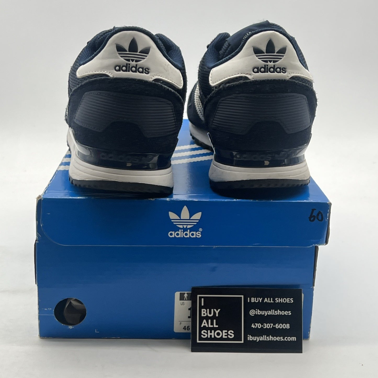 Size 12 - Adidas ZX 700 Collegiate Navy (S76176)
