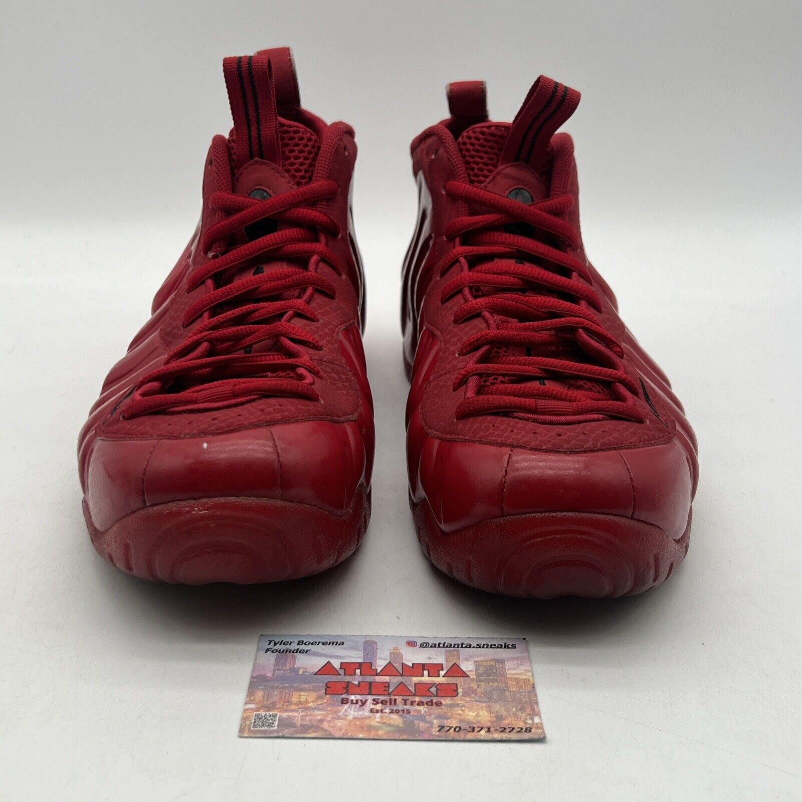 Size 13 - Nike Air Foamposite Pro Gym Red (624041-603)