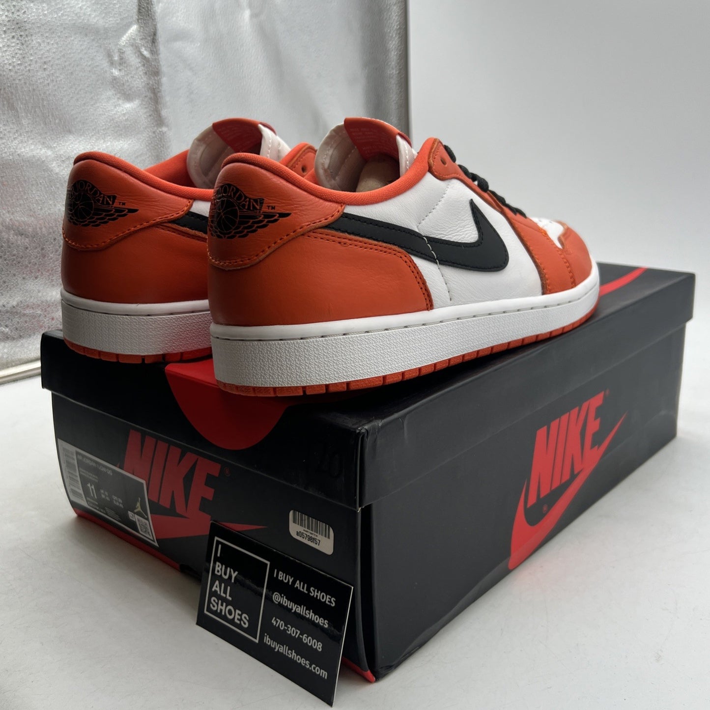 Size 11 - Air Jordan 1 Low OG Shattered Backboard Starfish (CZ0790-801)