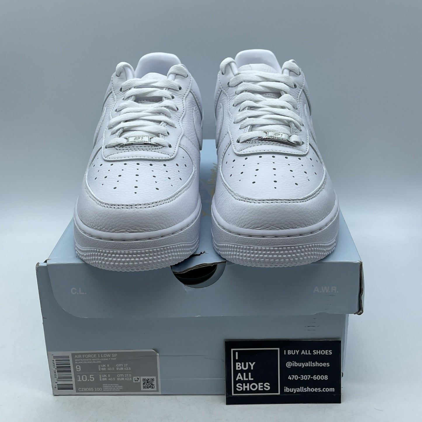 Size 9 - Nike Air Force 1 x NOCTA Low Certified Lover Boy (CZ8065-100)