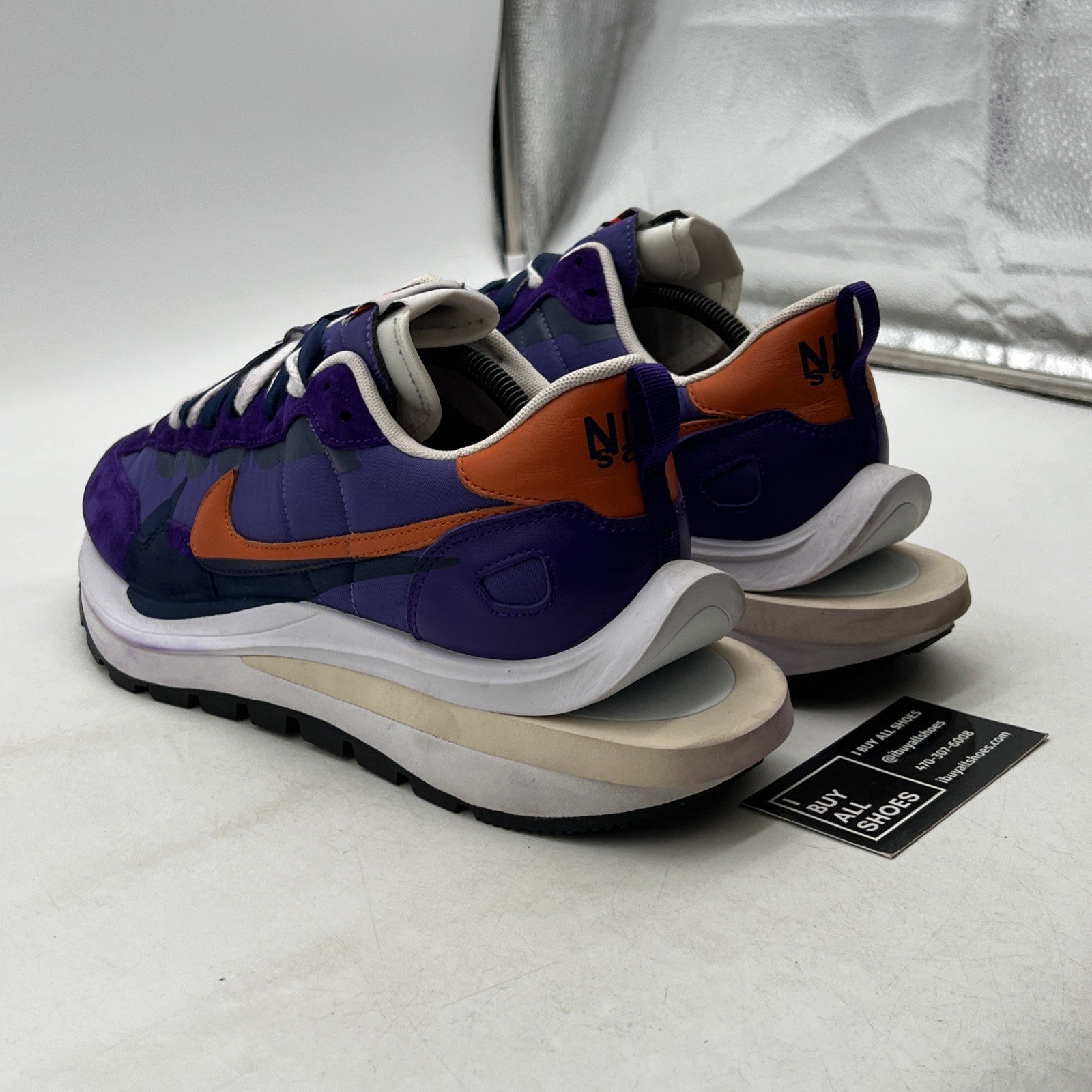 Size 11.5 - Nike sacai x VaporWaffle Dark Iris (DD1875-500)