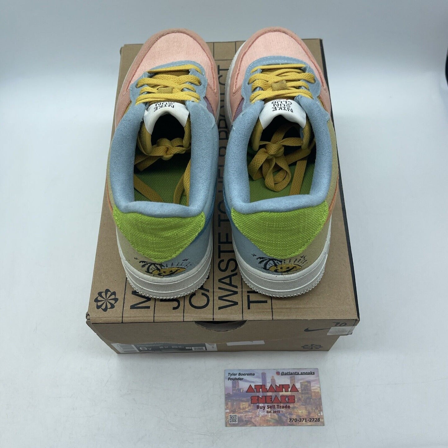 Size 6 (GS) - Nike Air Force 1 '07 LV8 Next Nature Low Multi (DM0984-700)