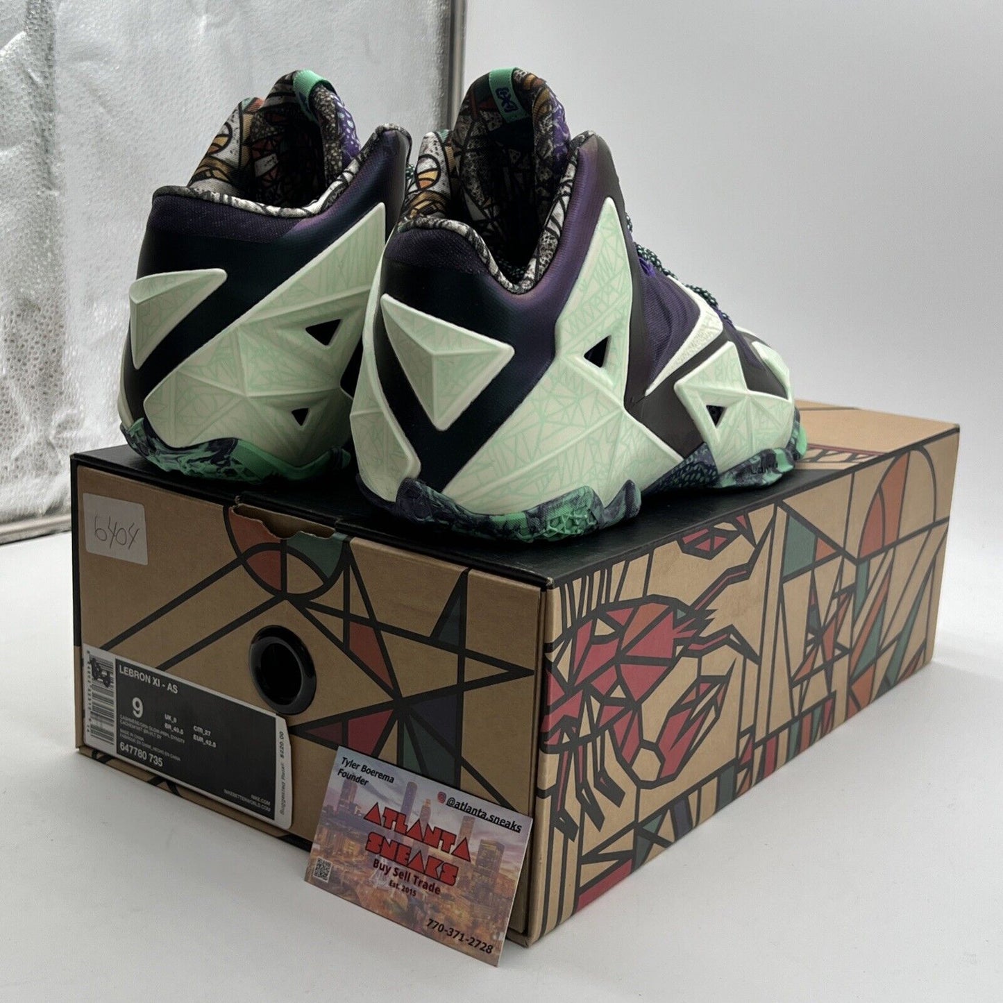 Size 9 - Nike LeBron 11 All Star - Gator King (647780-735)