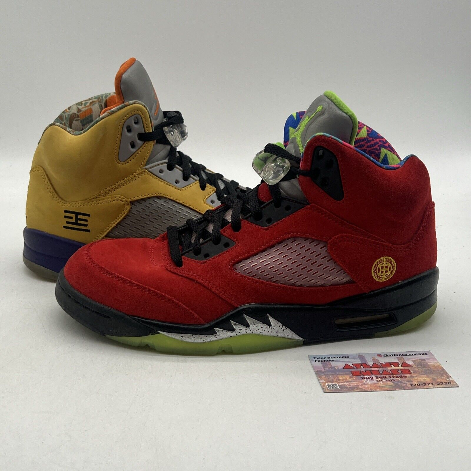 Size 10 - Jordan 5 Retro SE Solar Orange Yellow Red Purple Black (CZ5725-700)